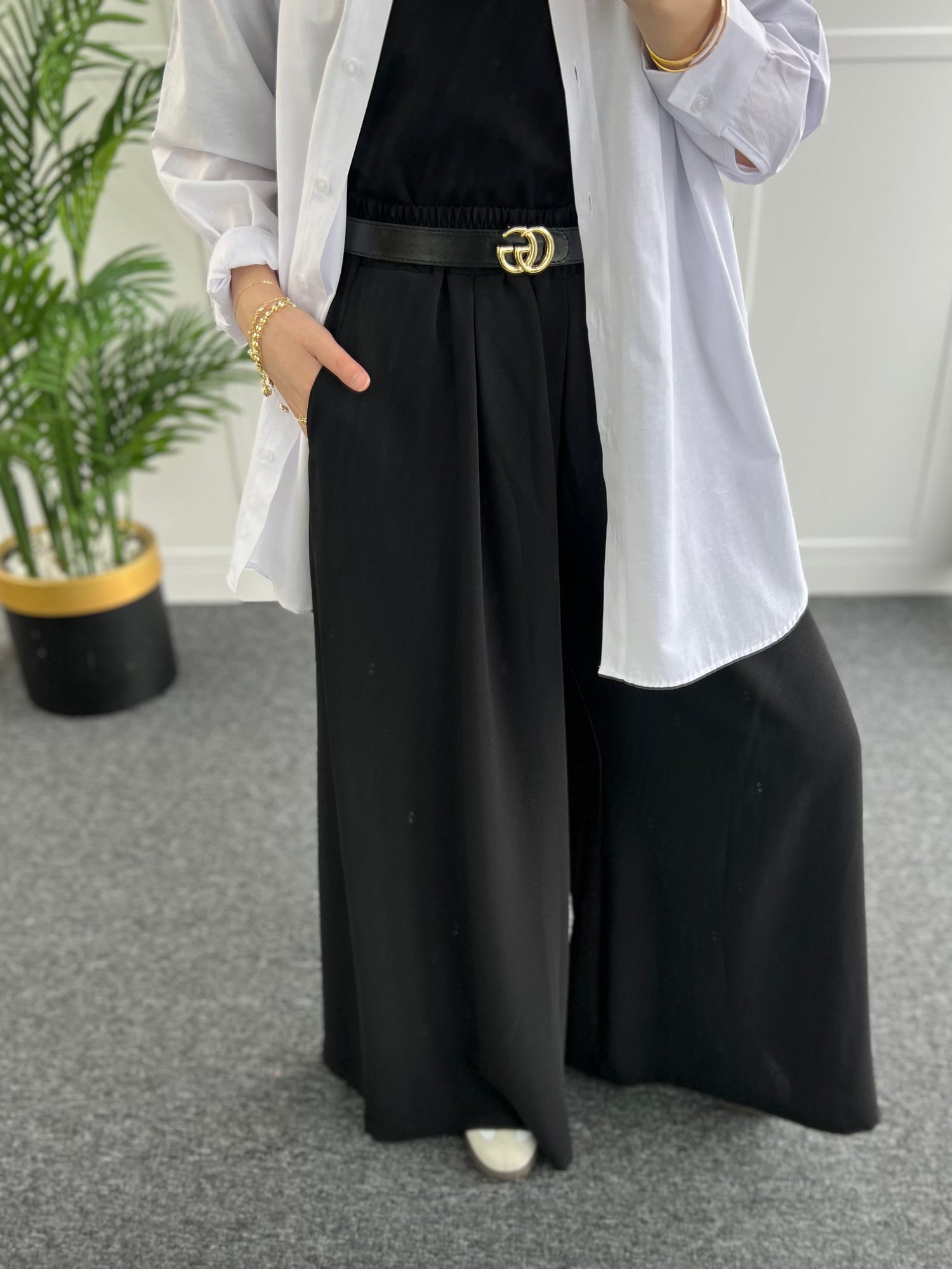 Diva Krep Pantolon-Etek