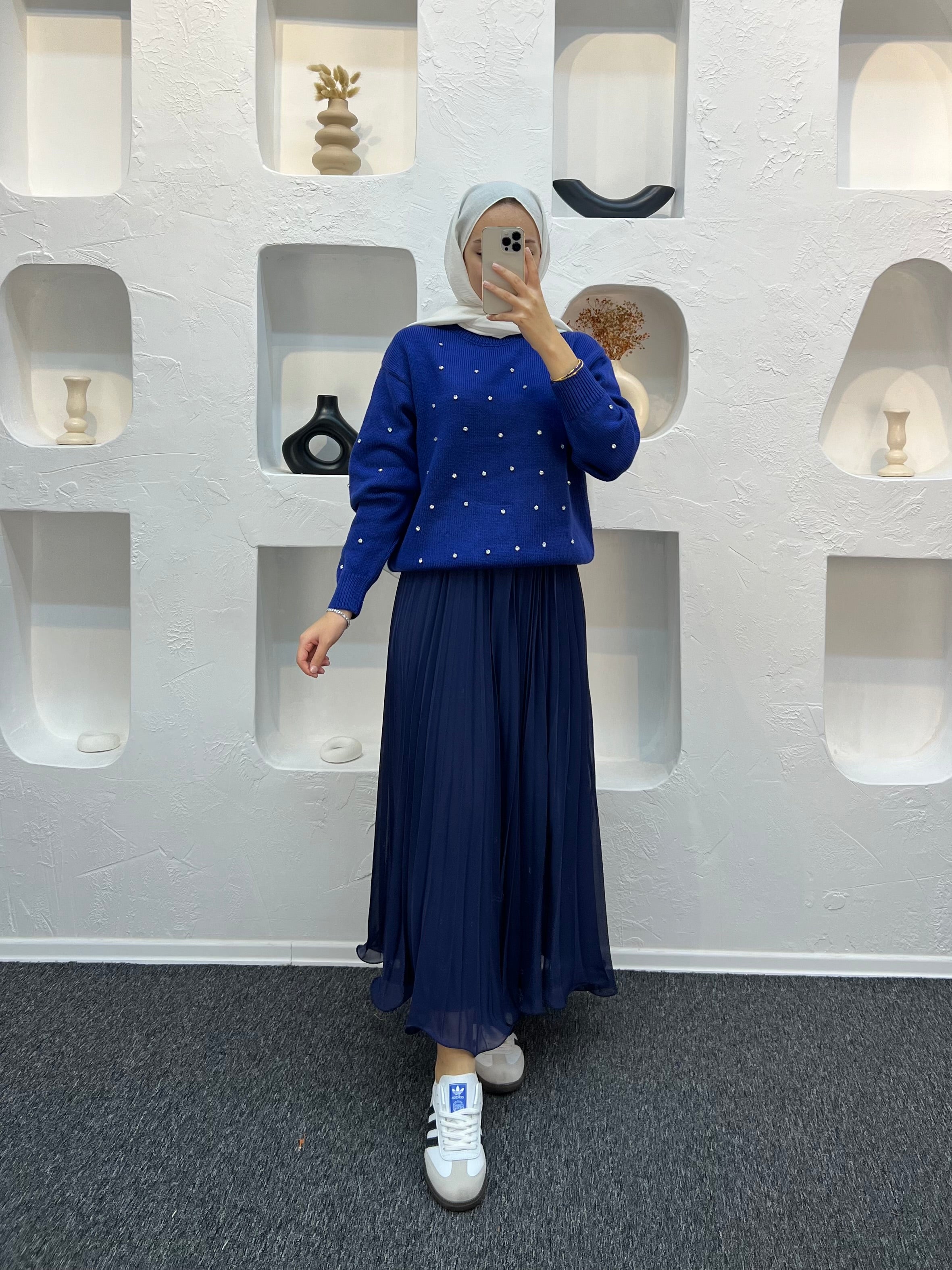 Diamond Taşlı Kazak