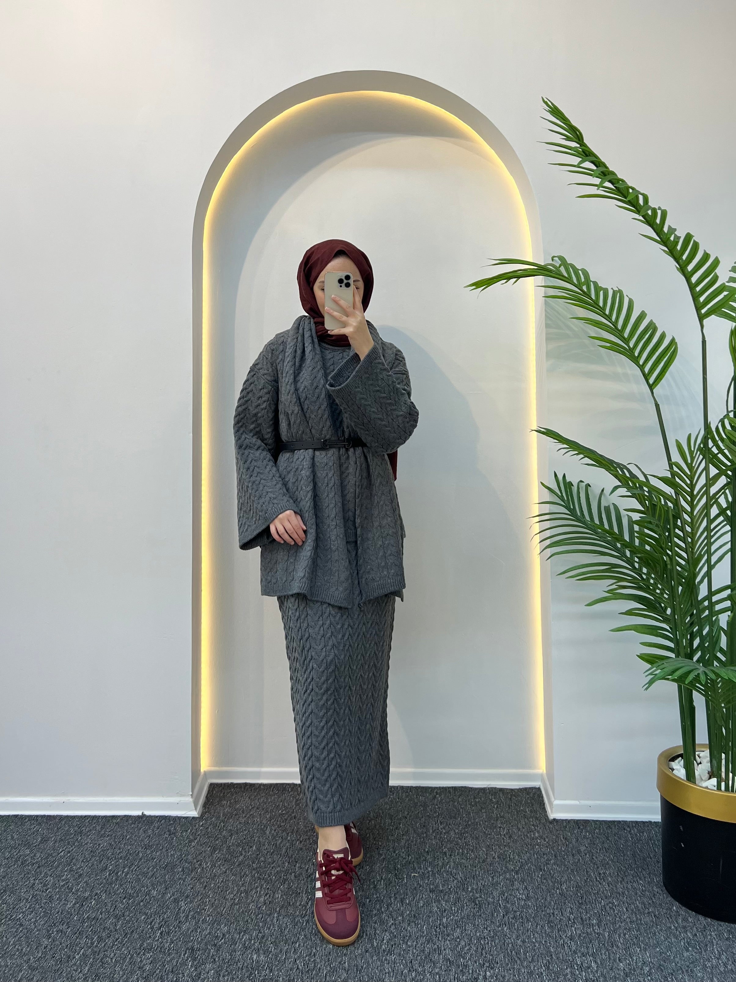 Freb Atkılı Örgü Takım