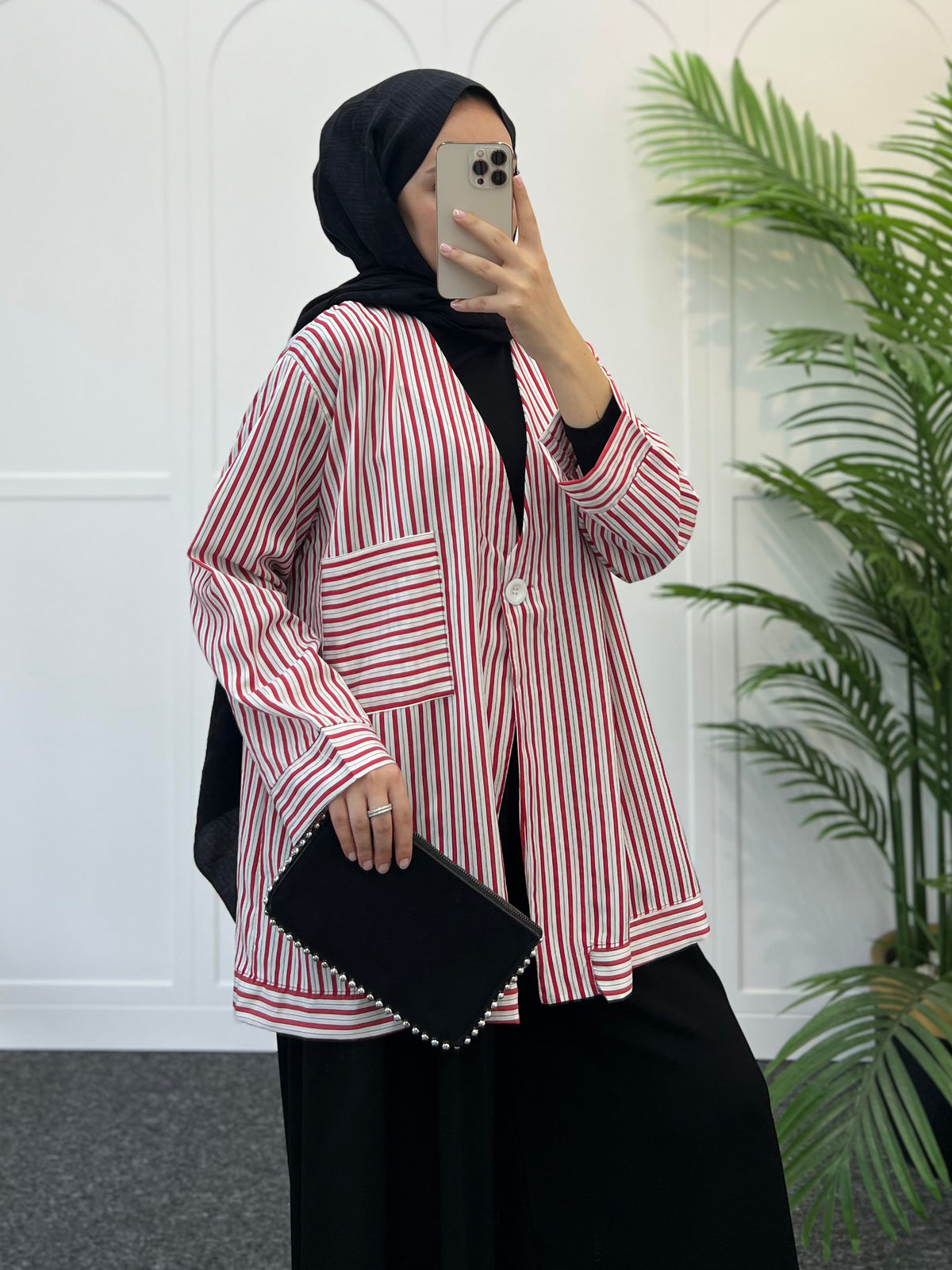 Mila Düğmeli Kimono