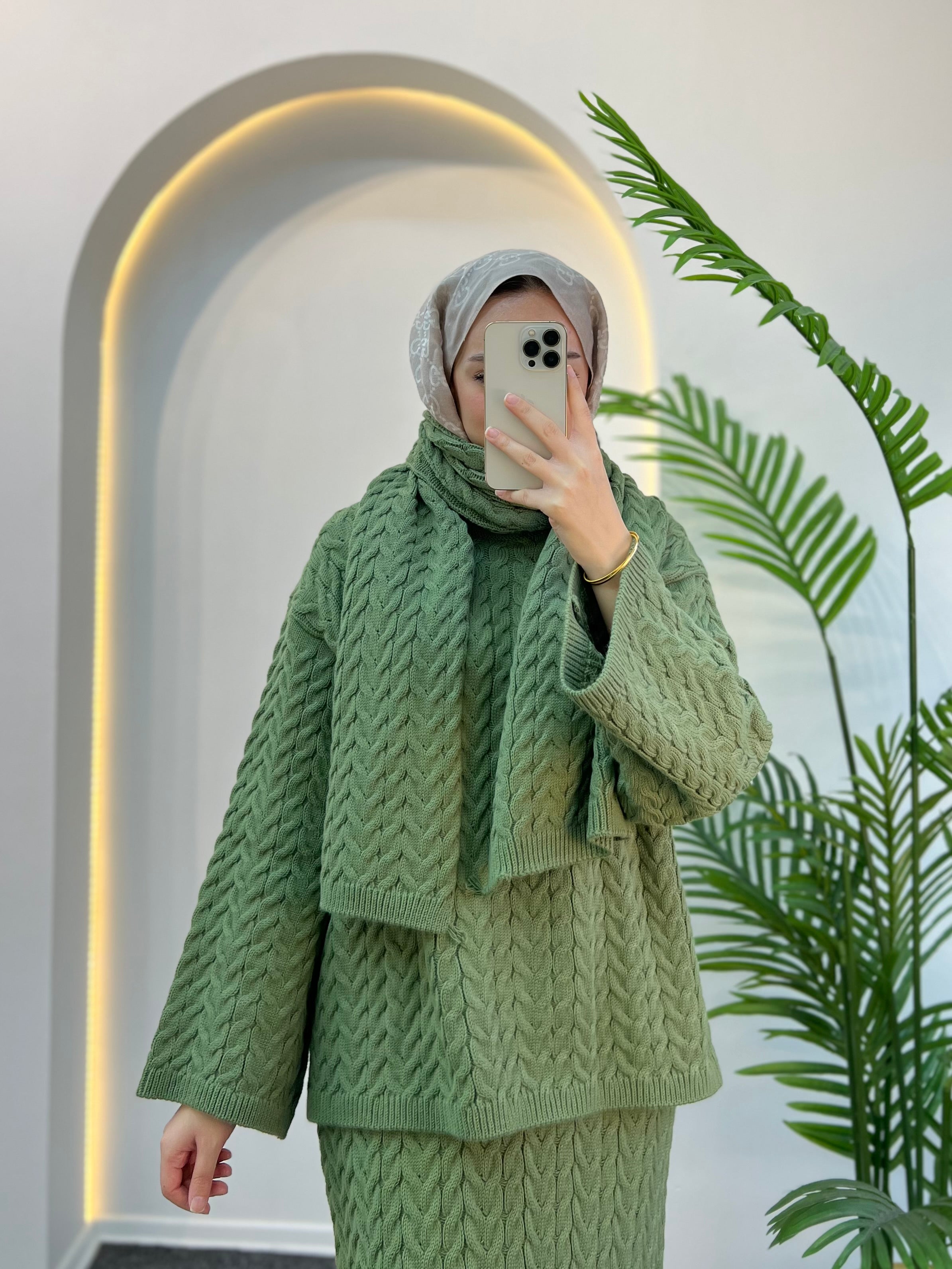 Freb Atkılı Örgü Takım