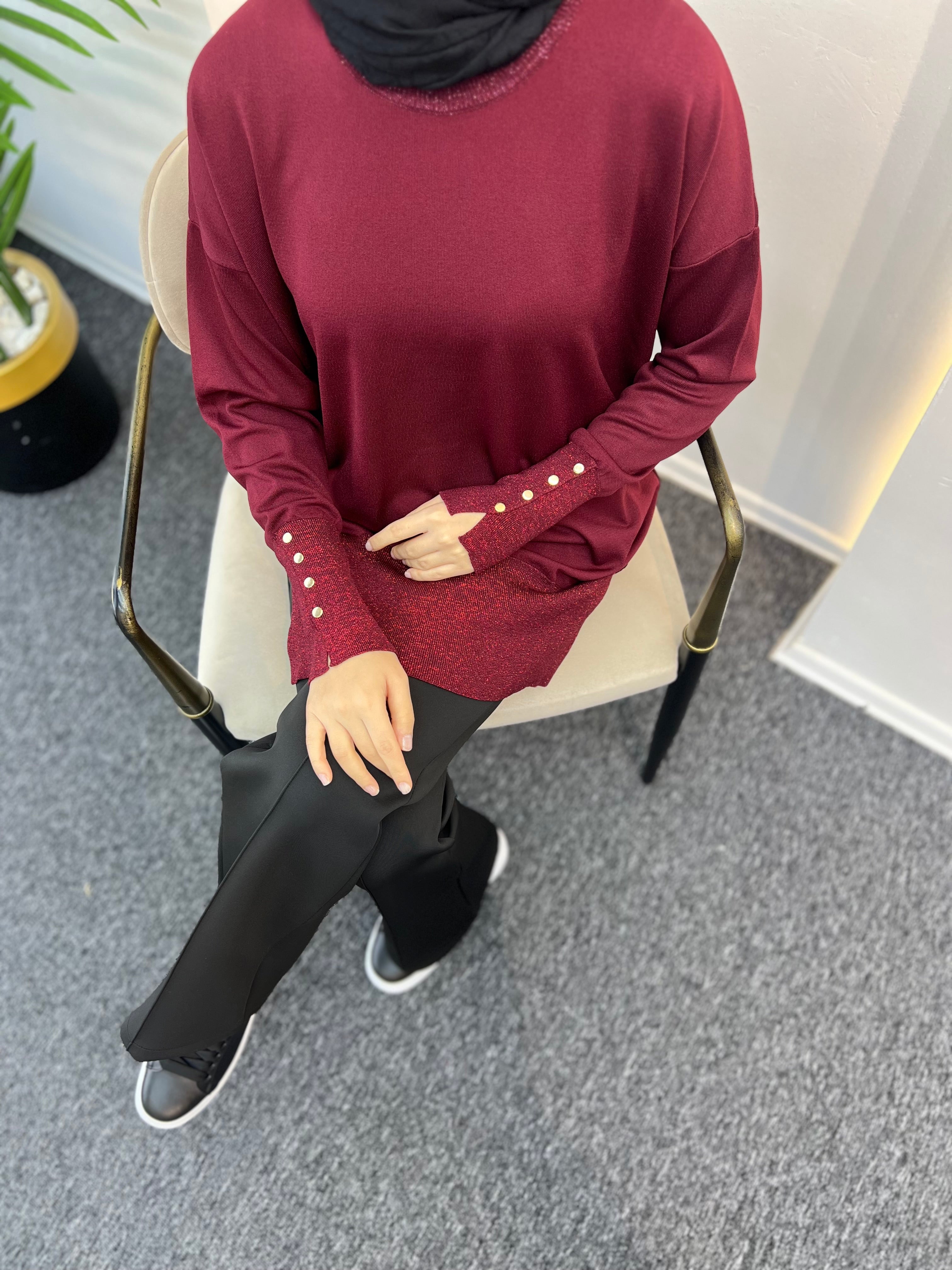 Eleni Simli Merserize Triko