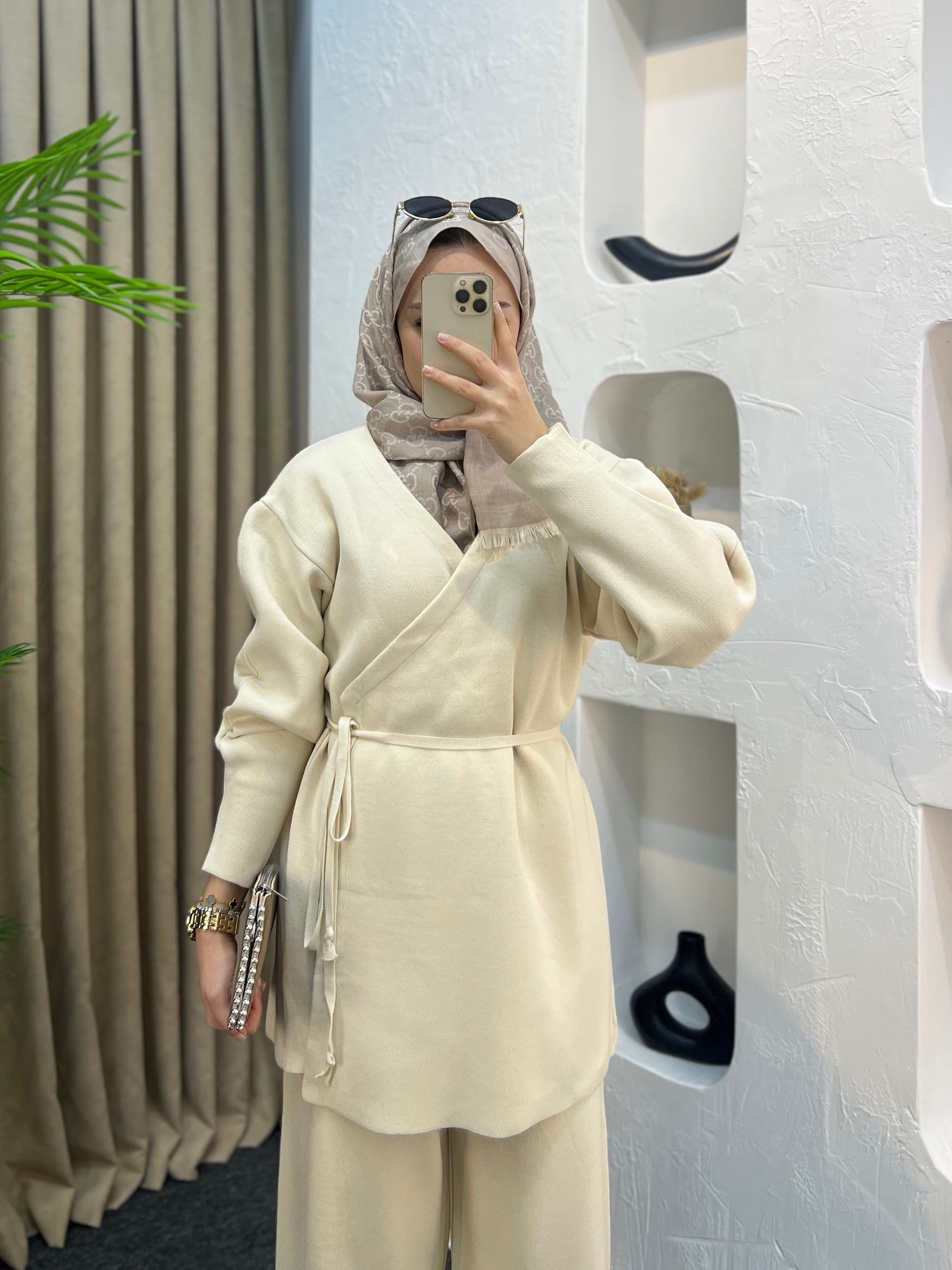 Kruvaze Triko Takım