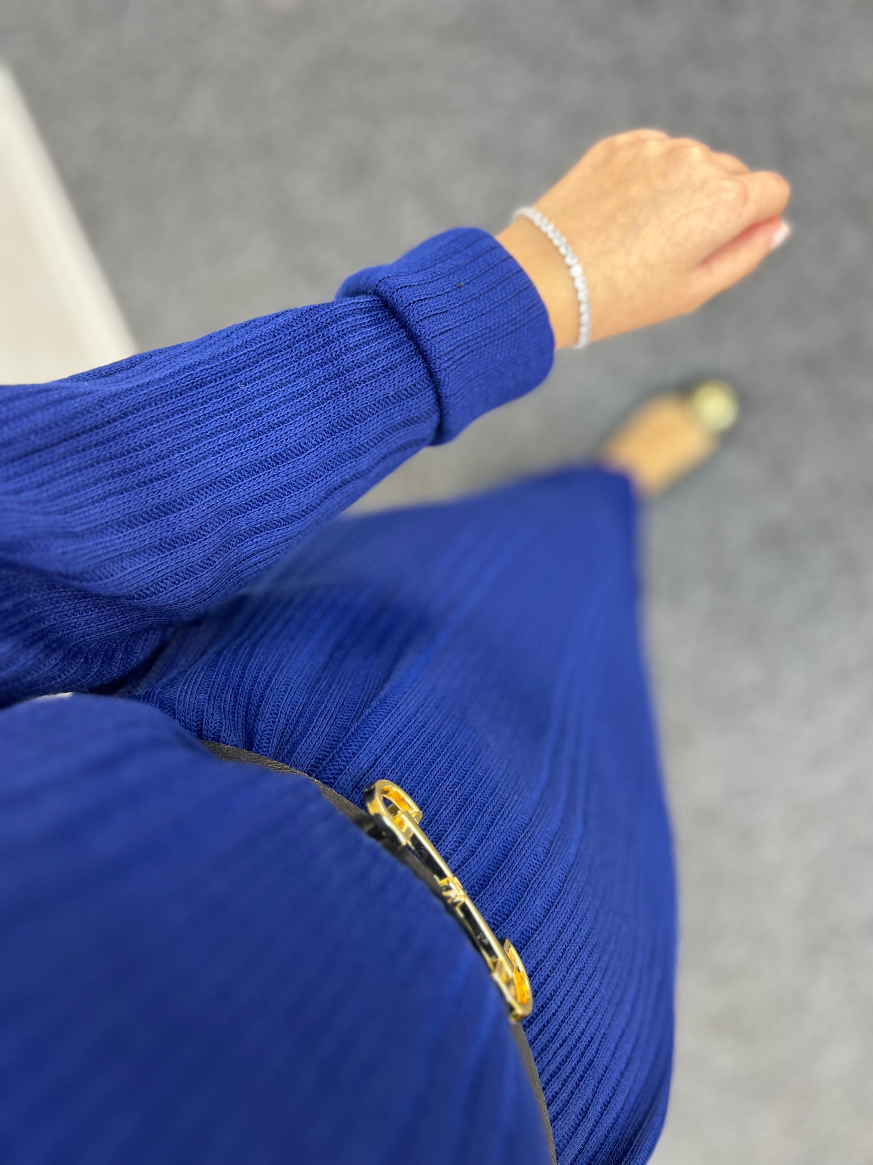 Fitilli Triko Elbise