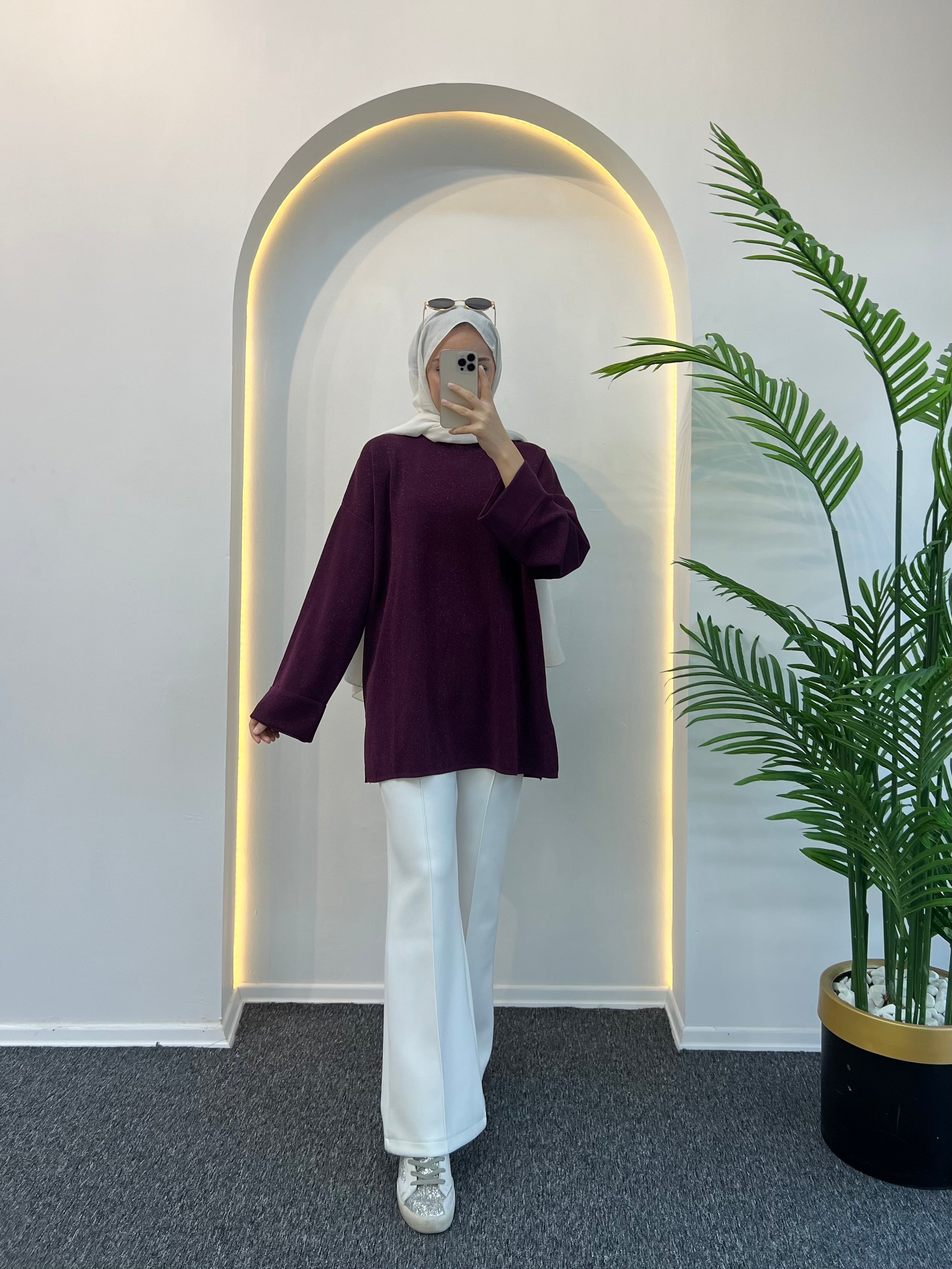 Hera Simli Merserize Triko