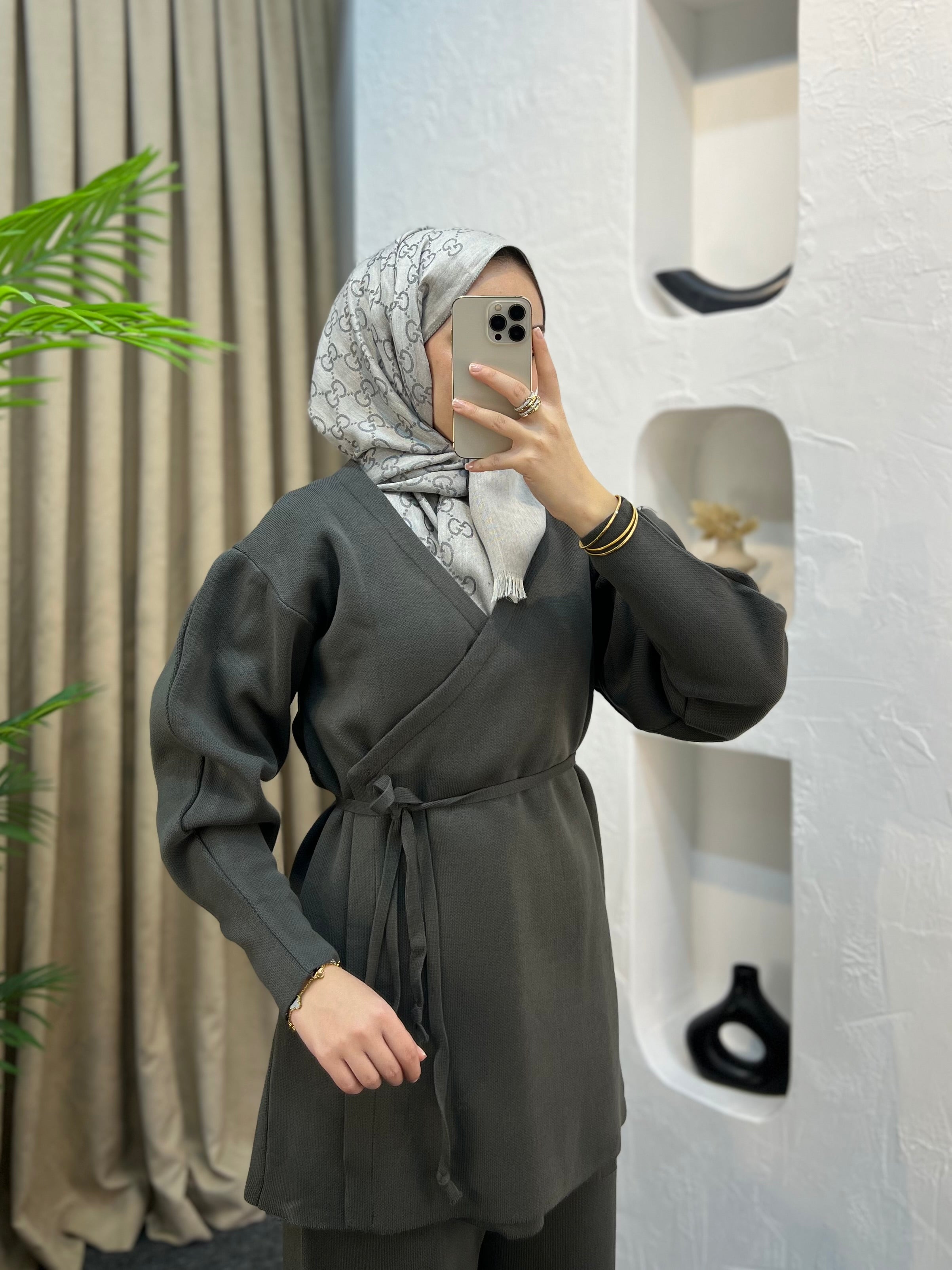 Kruvaze Triko Takım