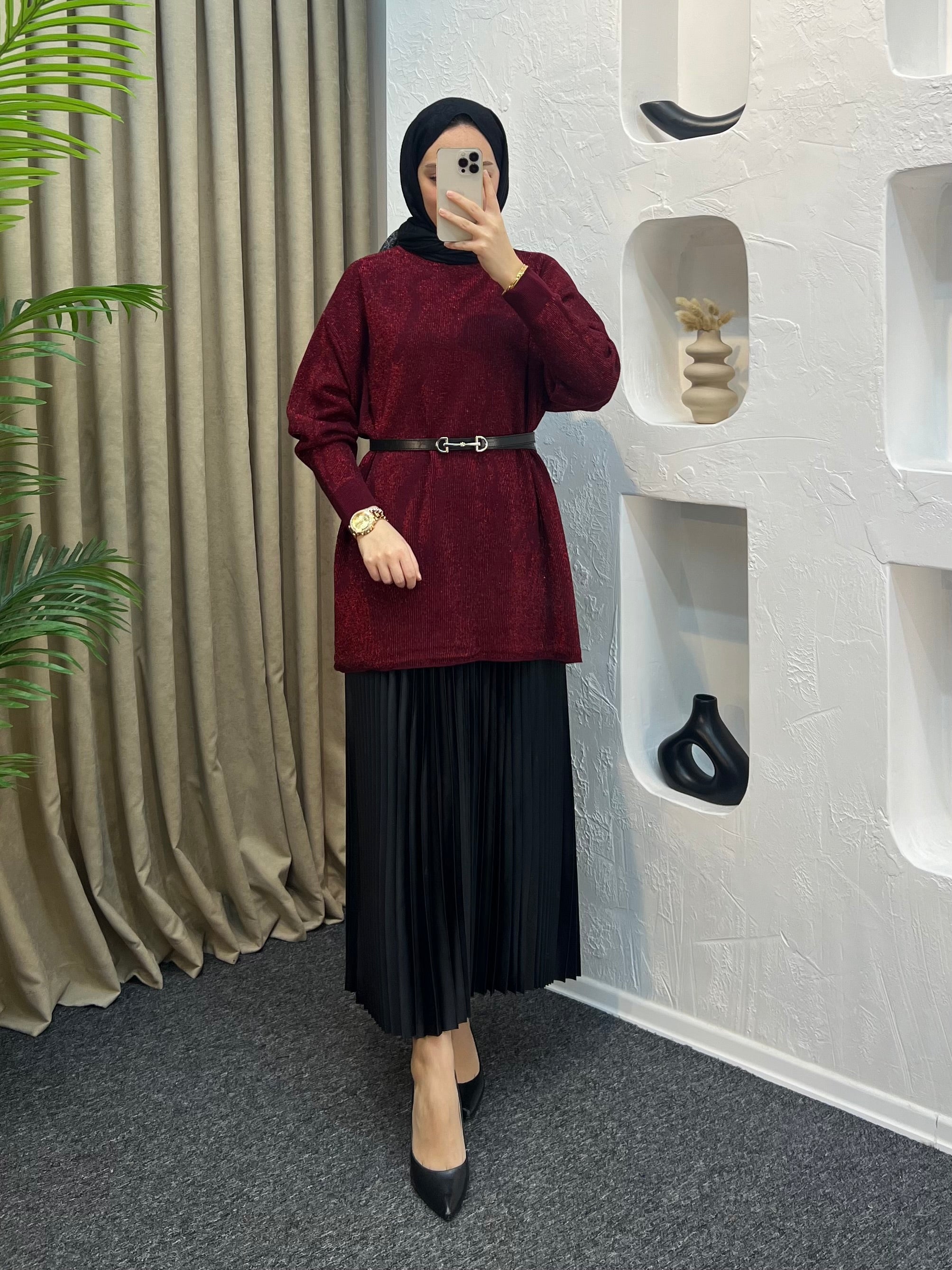 Simli Zebra Merserize Triko