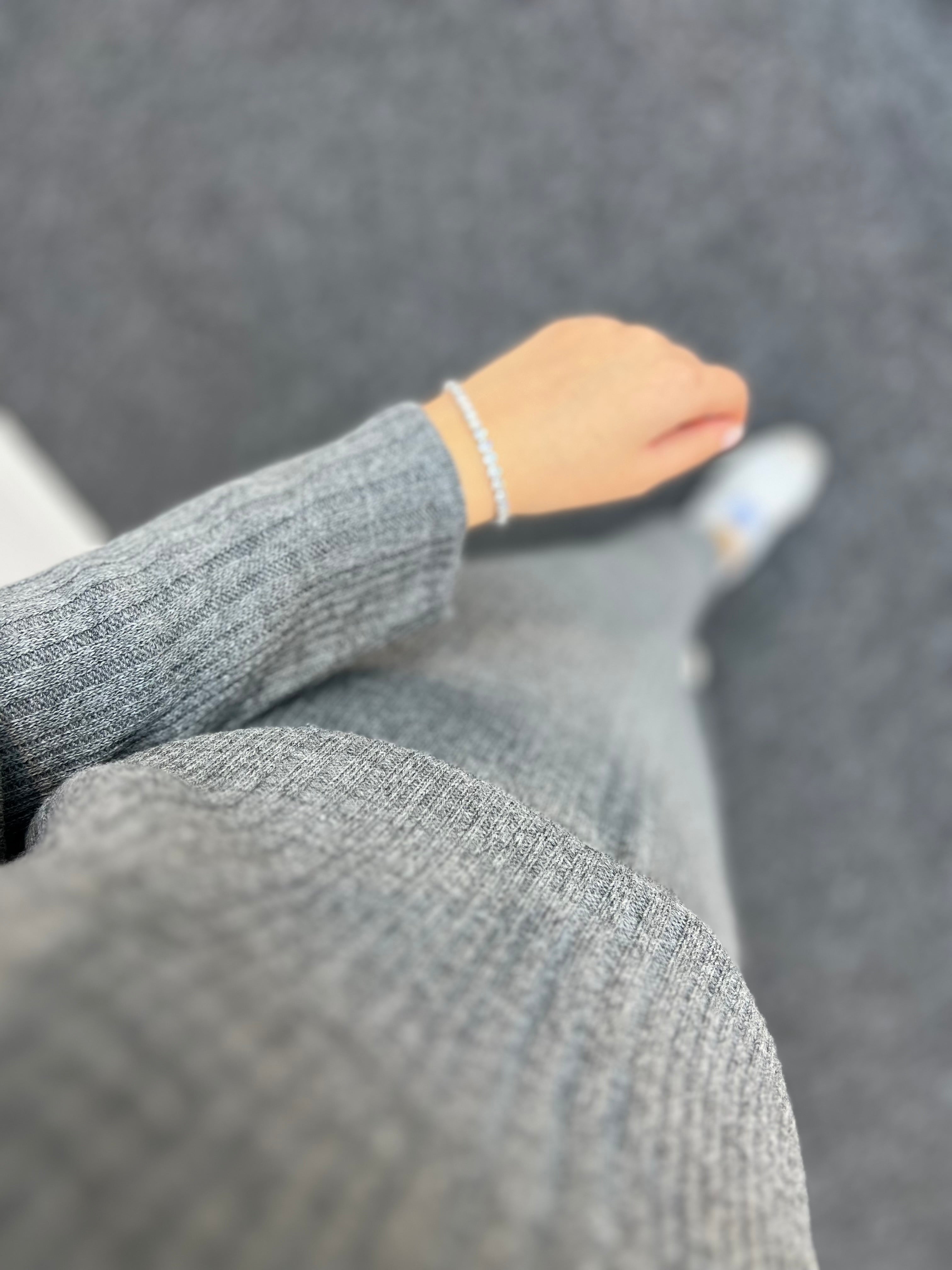 Fitilli Triko Elbise