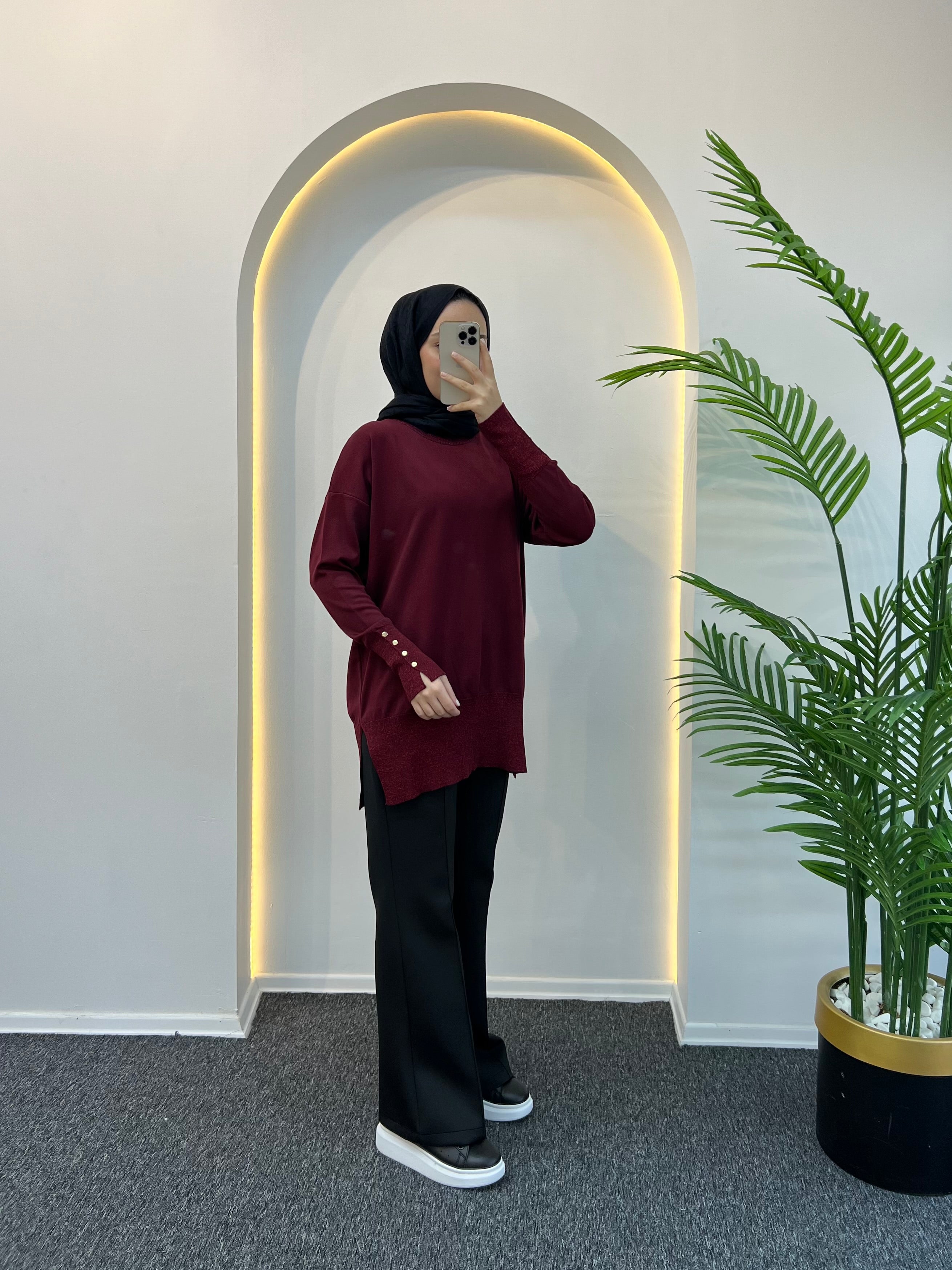 Eleni Simli Merserize Triko