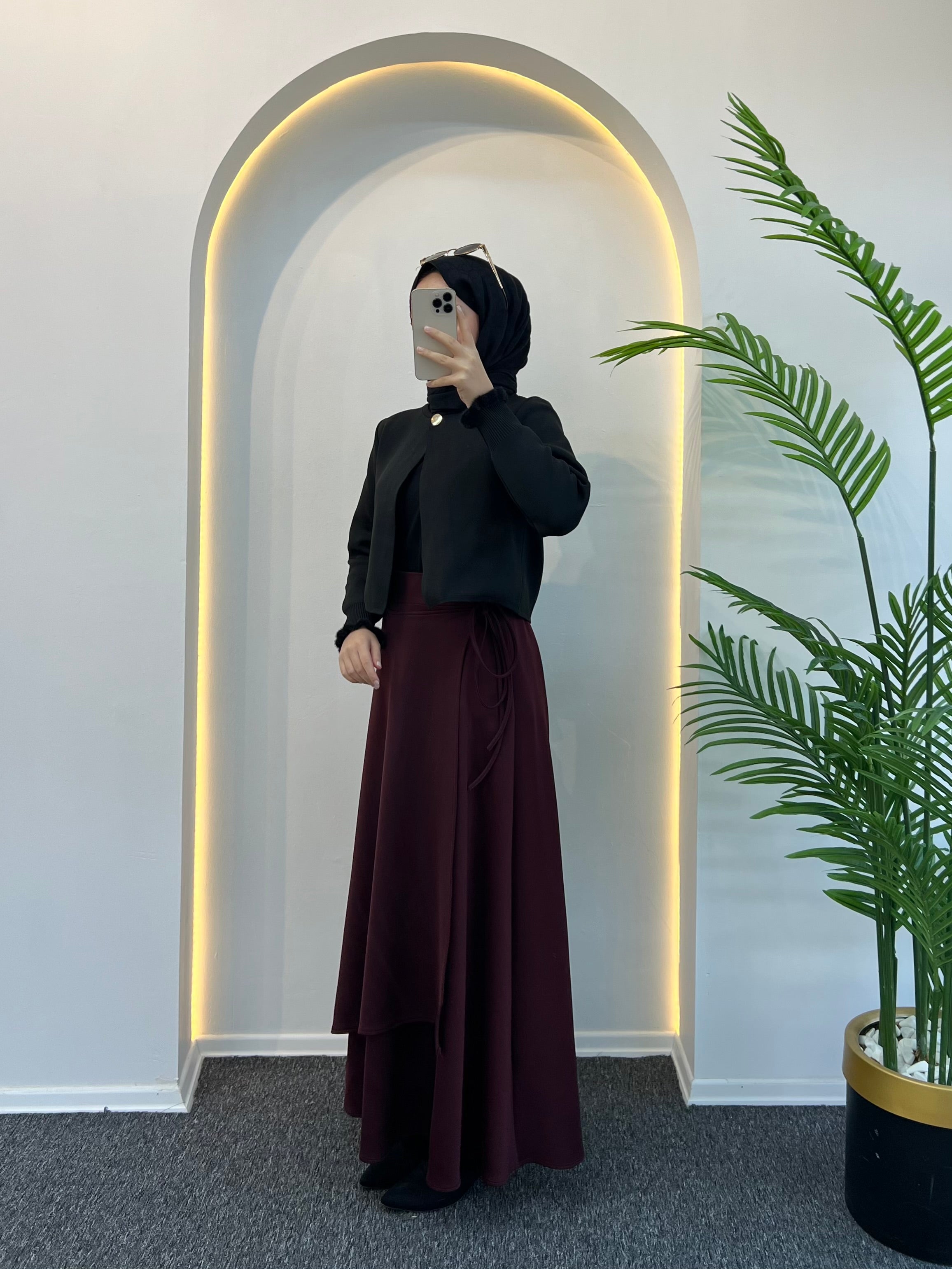 Linda Bağlamalı Squba Etek