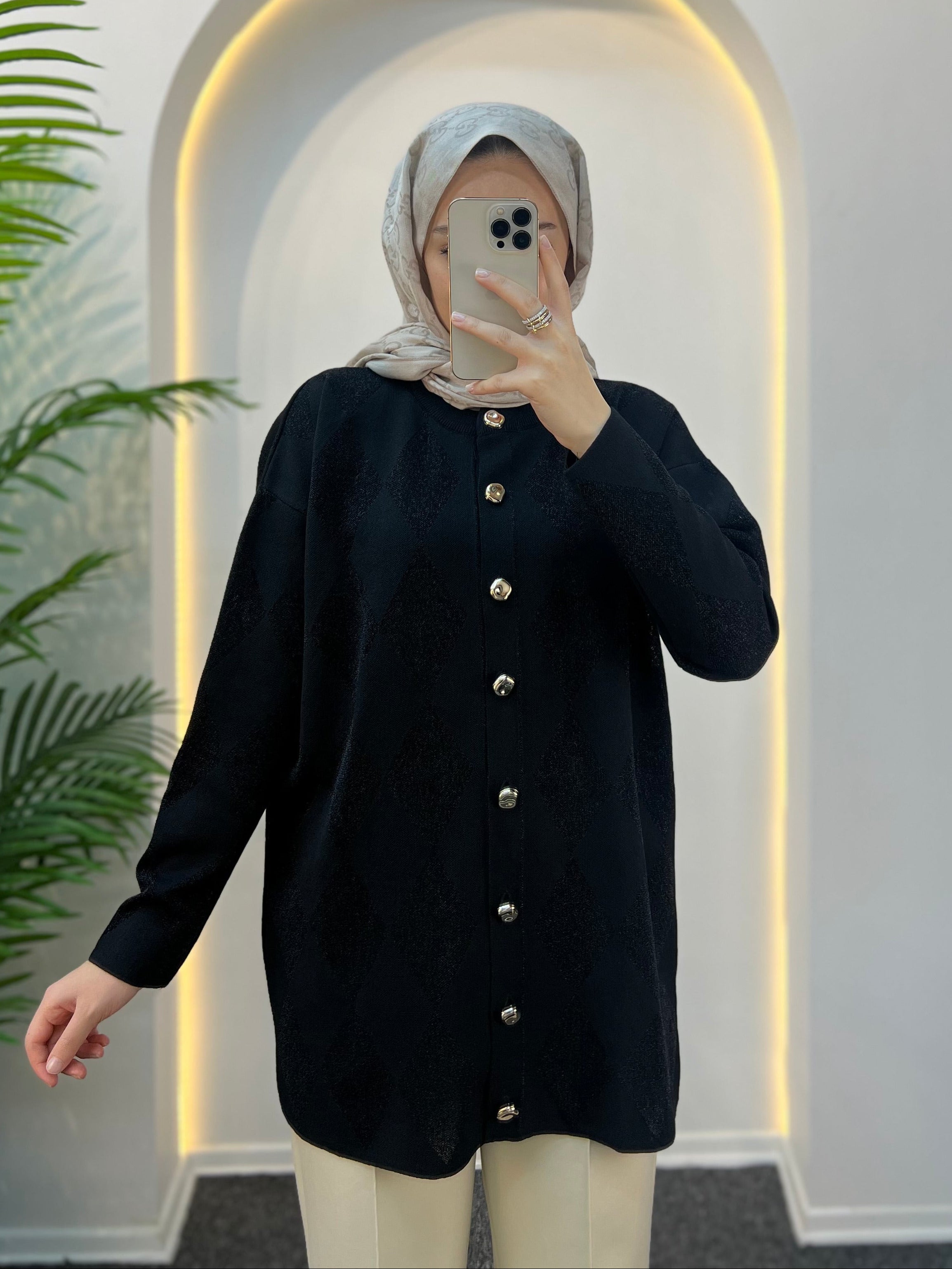 Zarife Simli Merserize Hırka