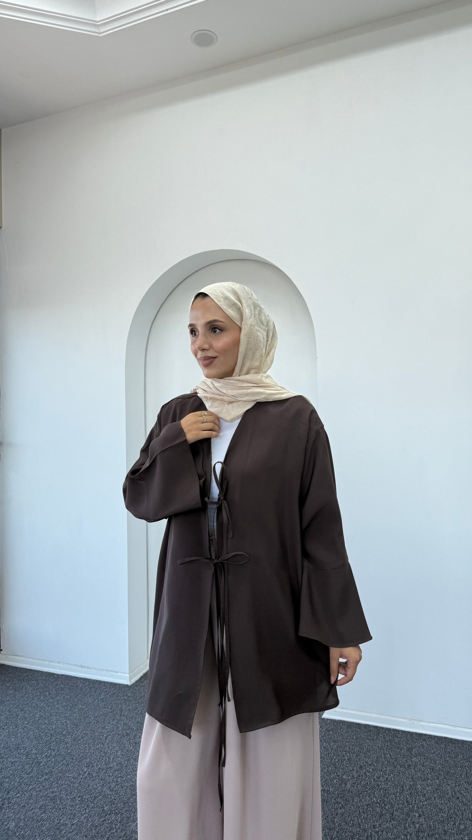 Orya Bağlamalı Tensel Ceket