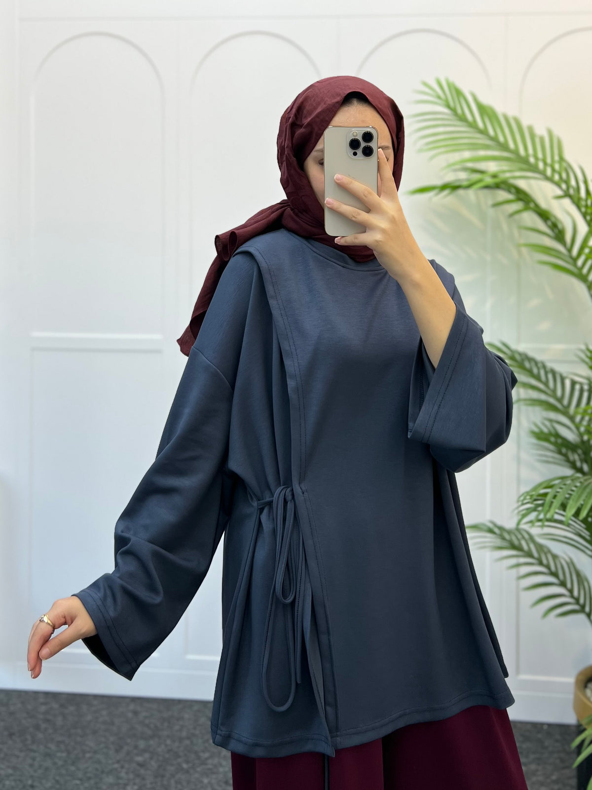 Rube Yan Bağlamalı Sweat 62407