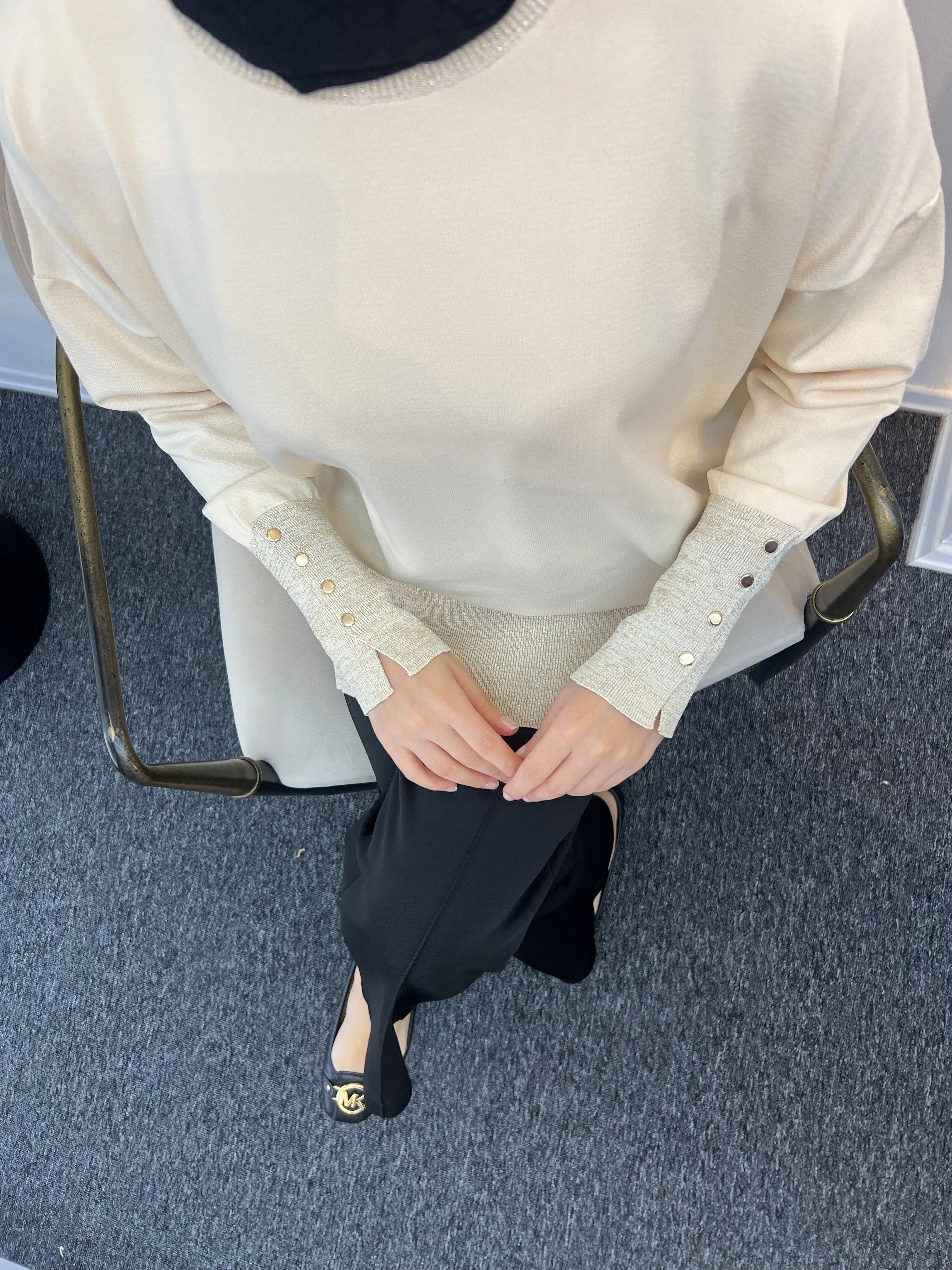 Eleni Simli Merserize Triko