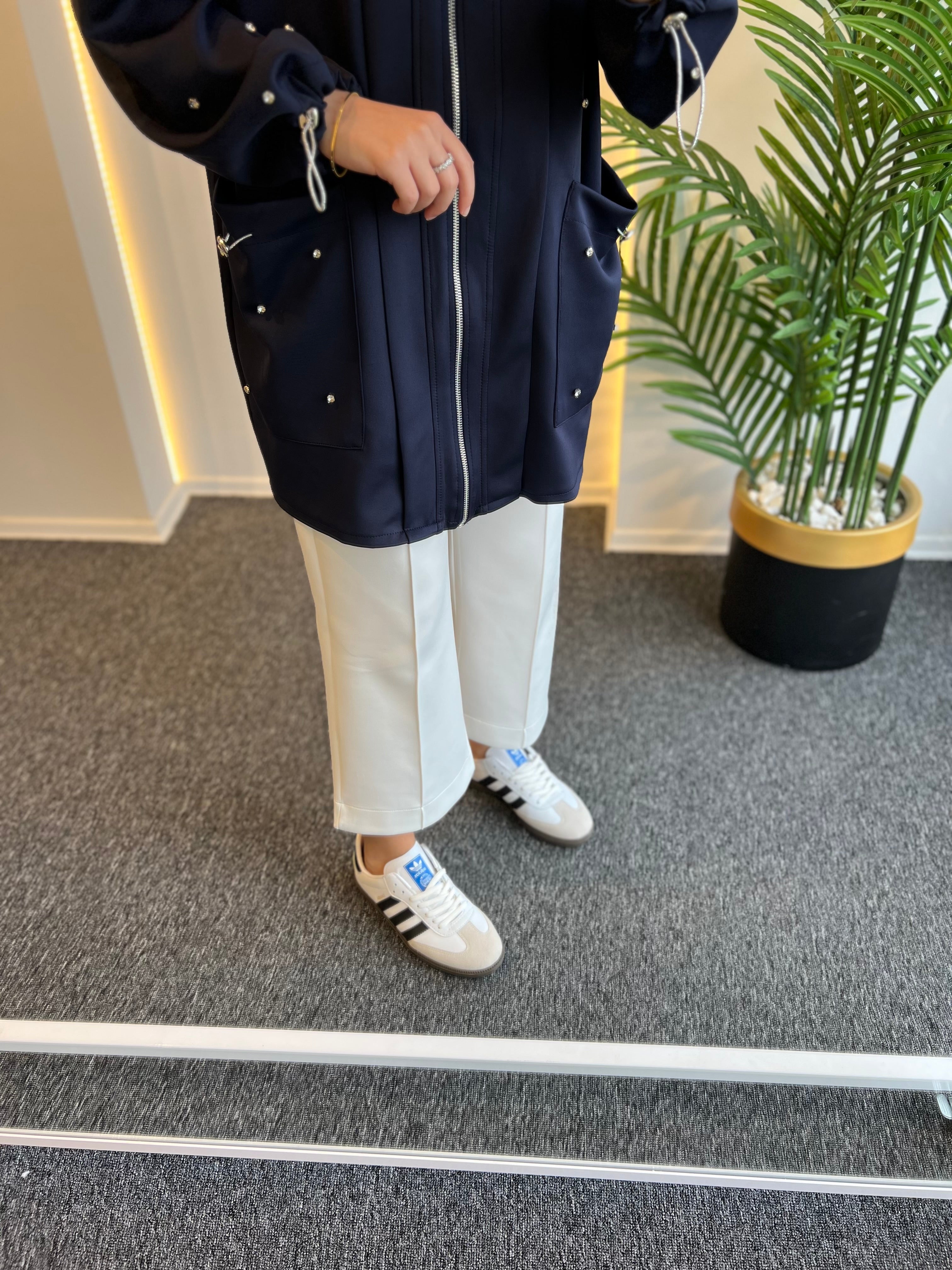 Bilek Boy Çimalı Squba Pantolon