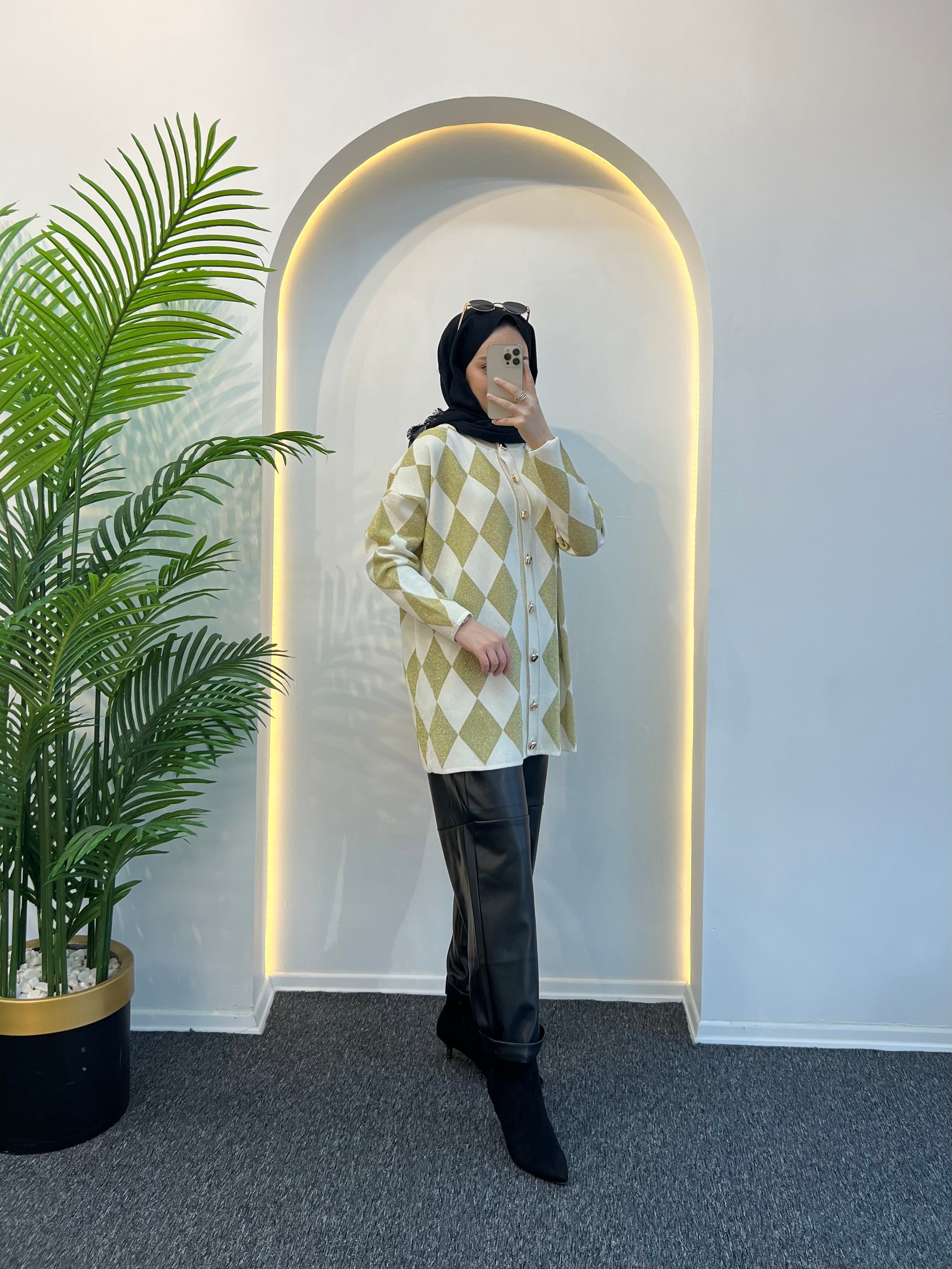 Zarife Simli Merserize Hırka