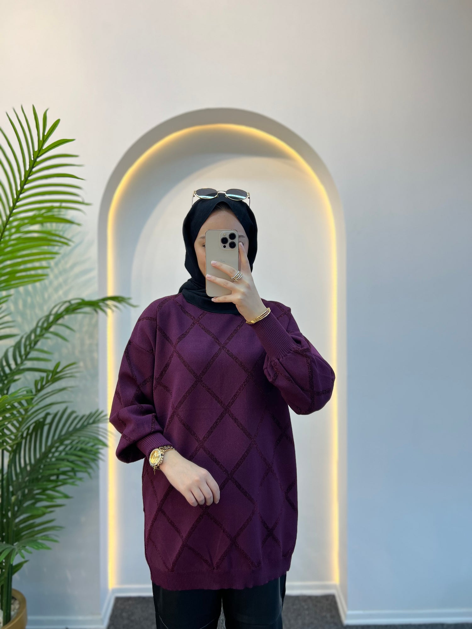 Dina Simli Merserize Triko
