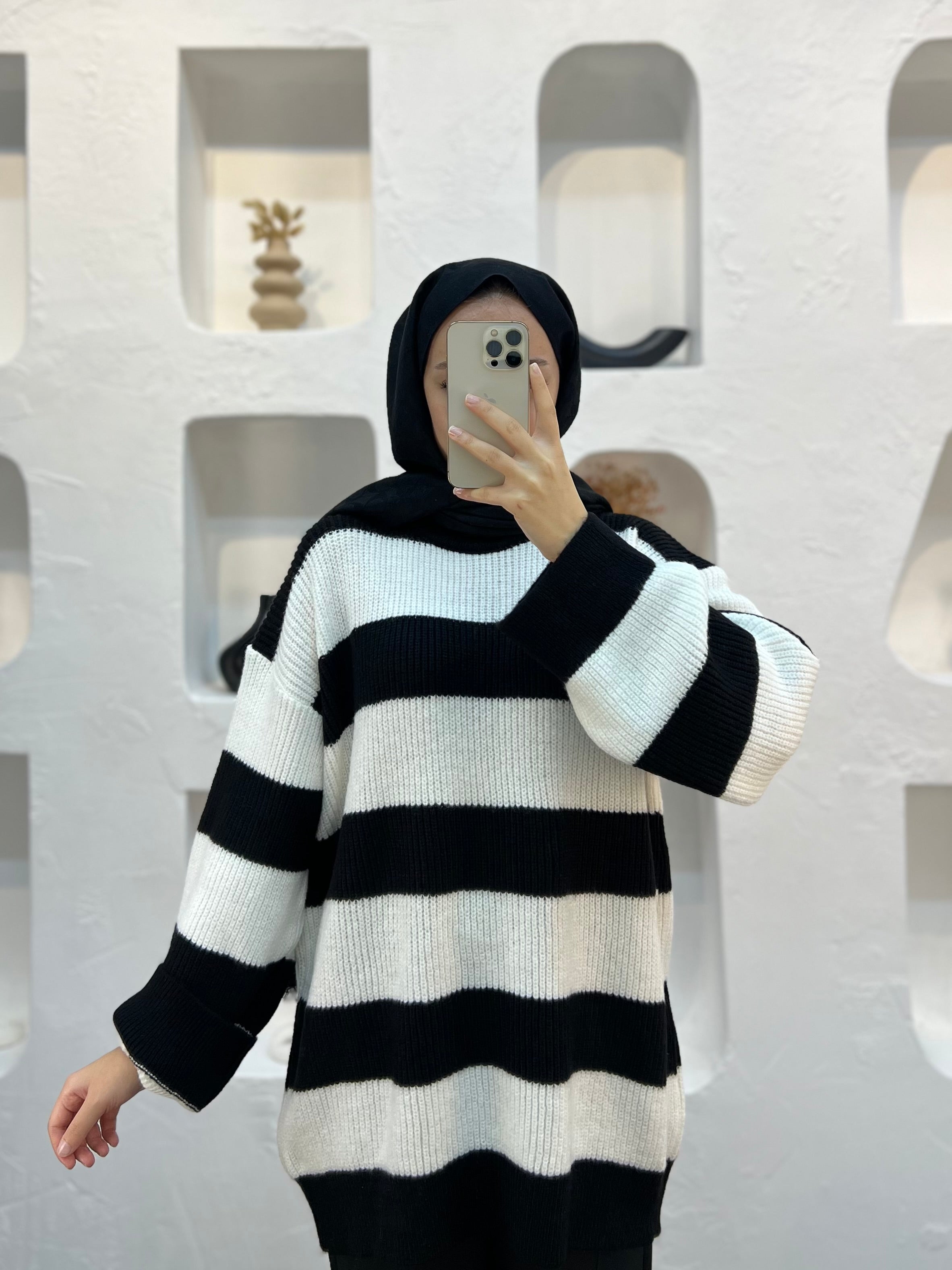 Yumoş Çizgili Kazak