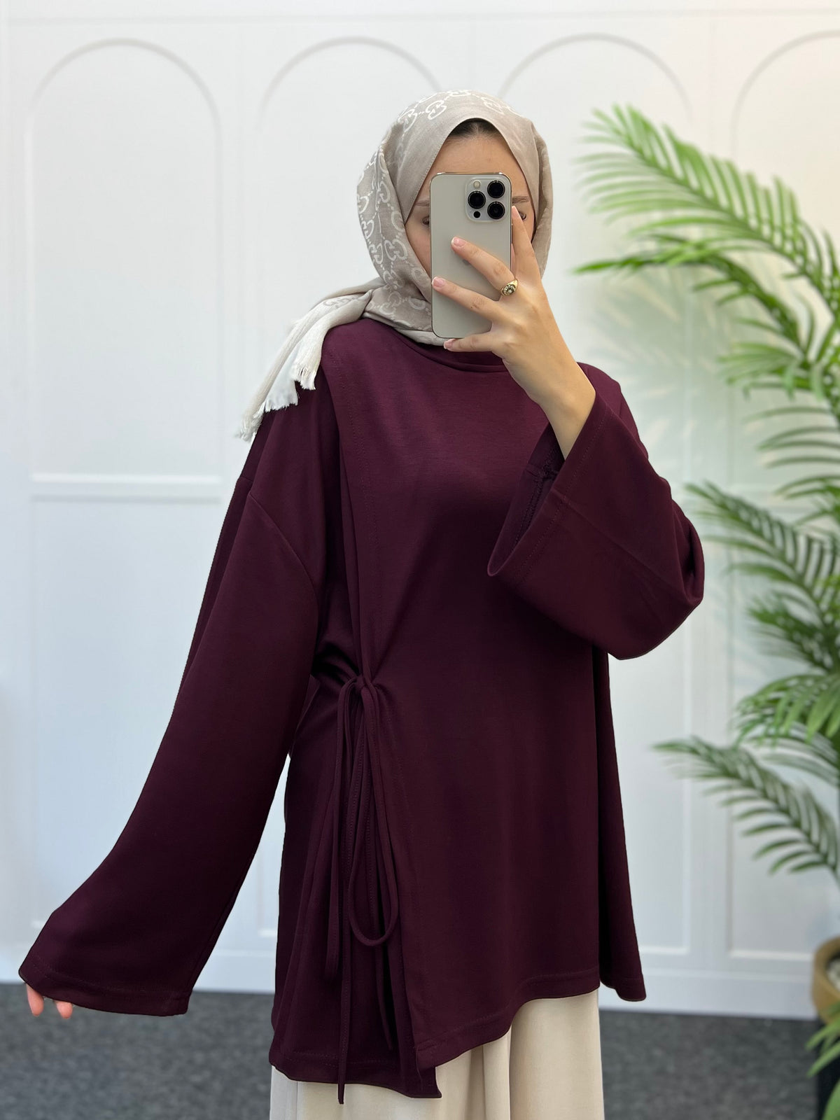 Rube Yan Bağlamalı Sweat 62407