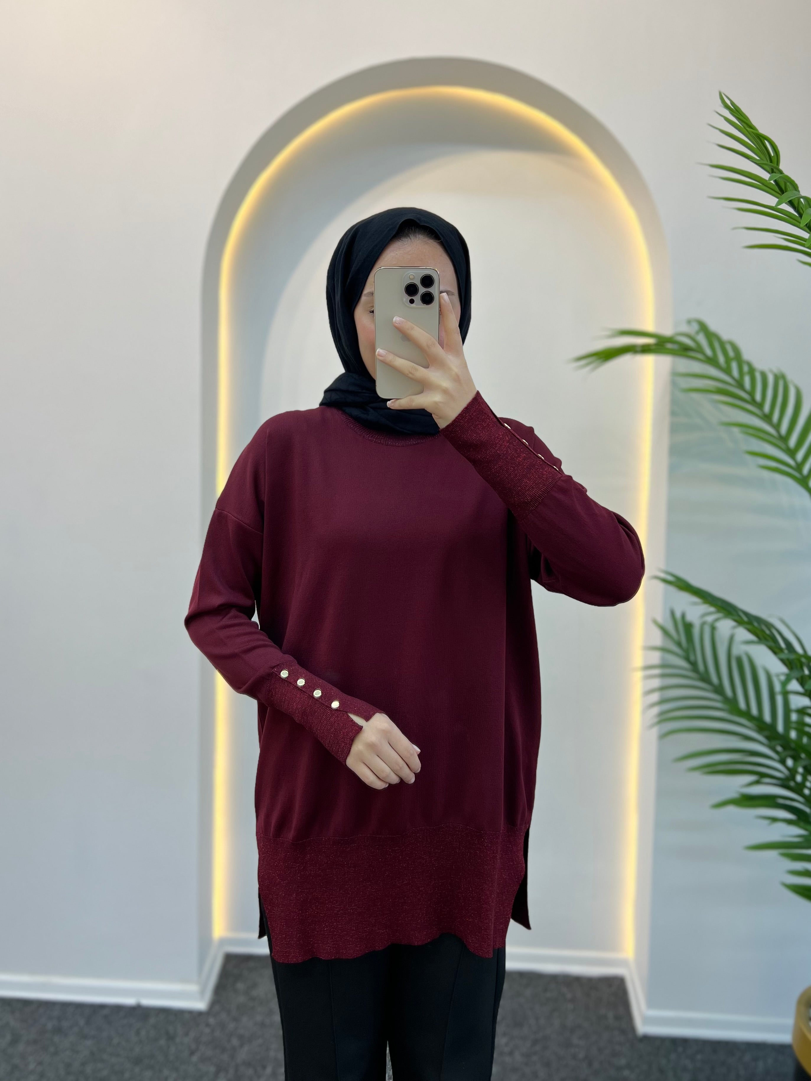 Eleni Simli Merserize Triko