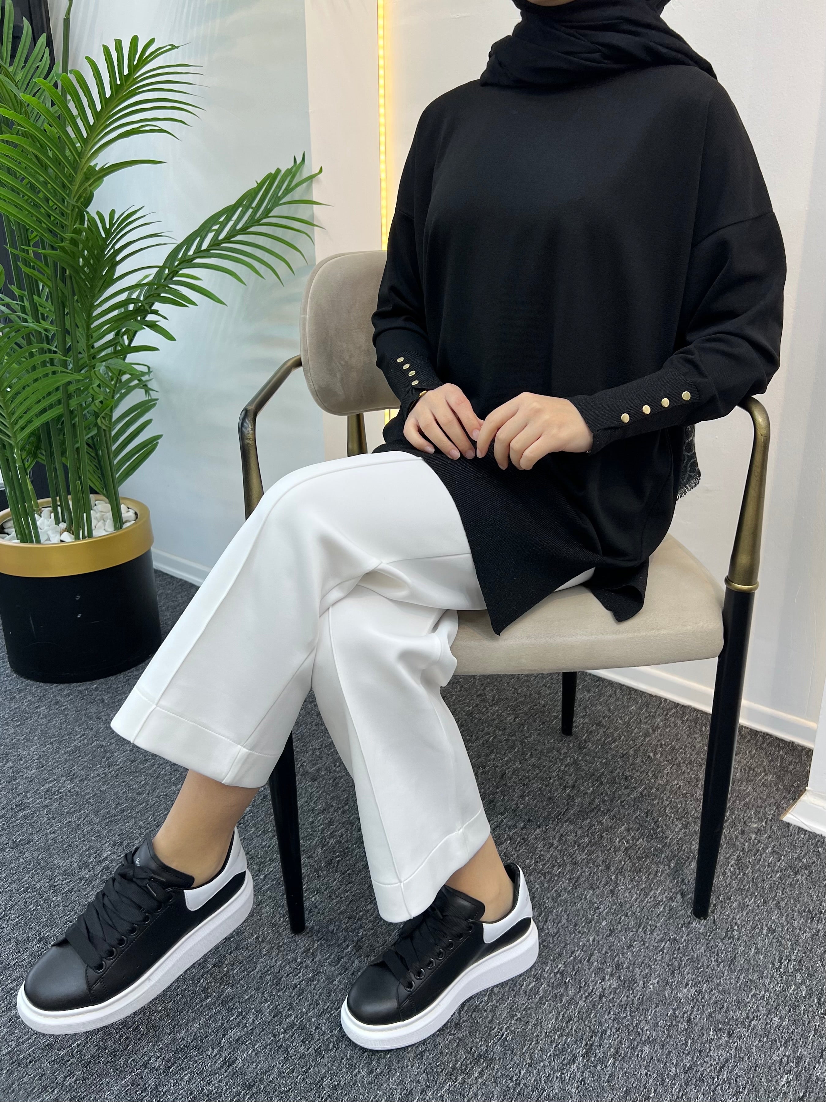 Eleni Simli Merserize Triko