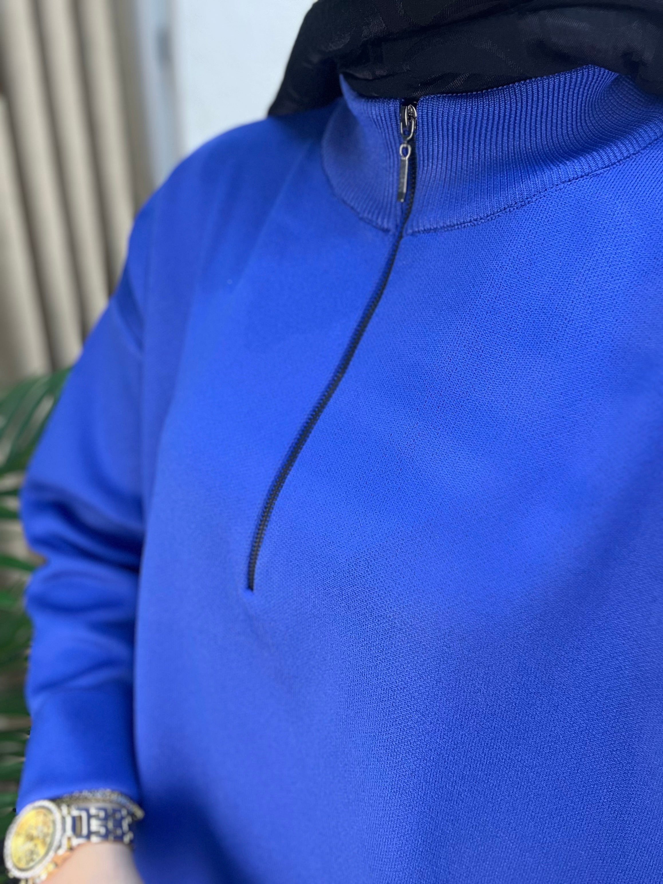 Fermuarlı Uzun Kazak