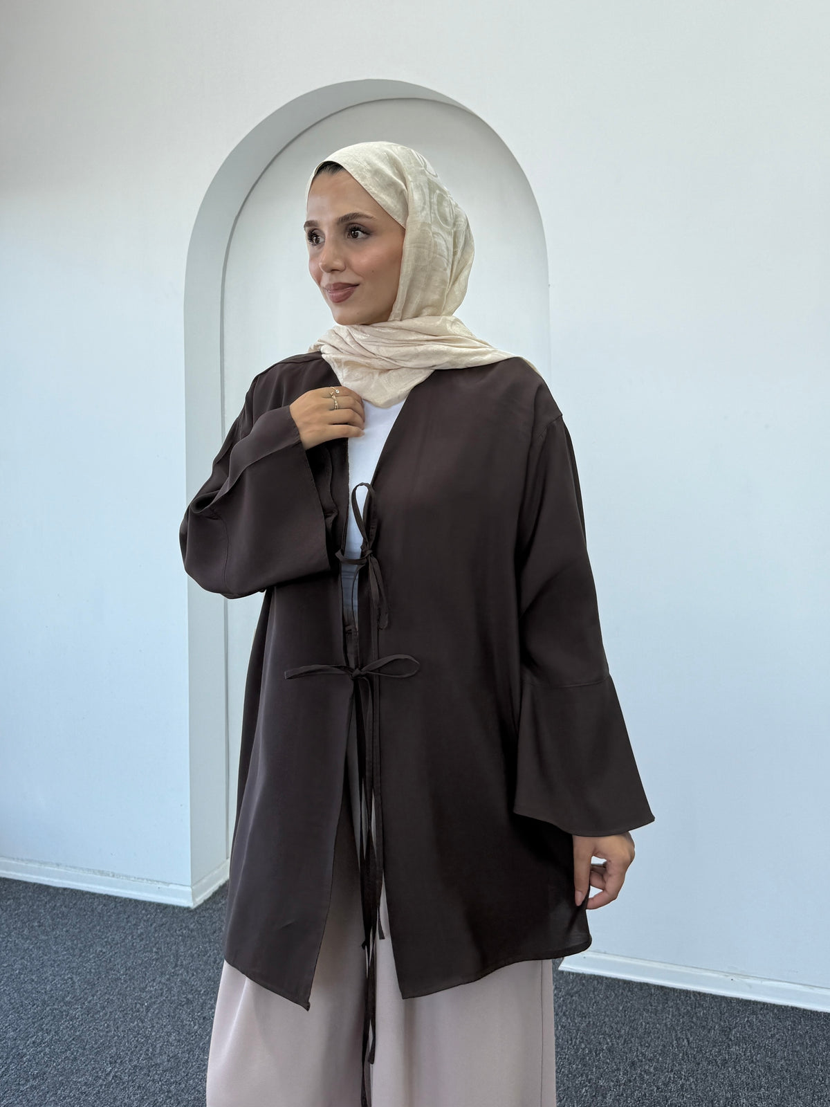 Orya Bağlamalı Tensel Ceket