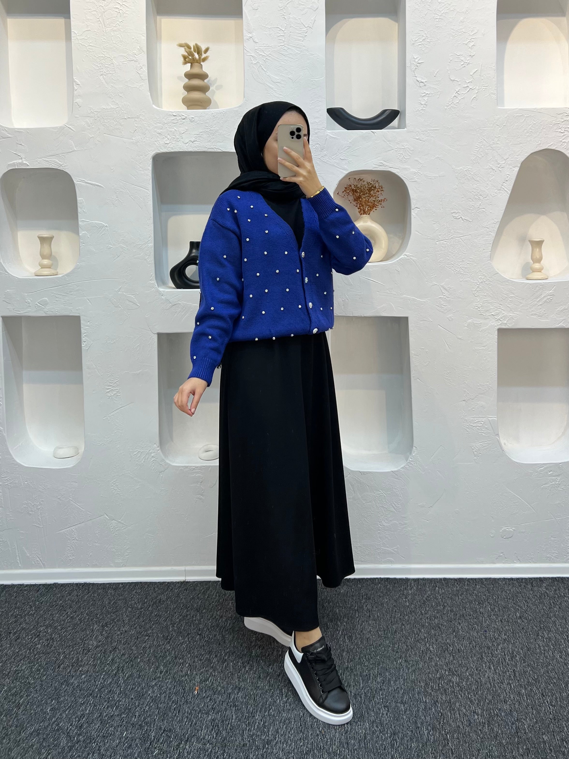 Diamond Taşlı Hırka