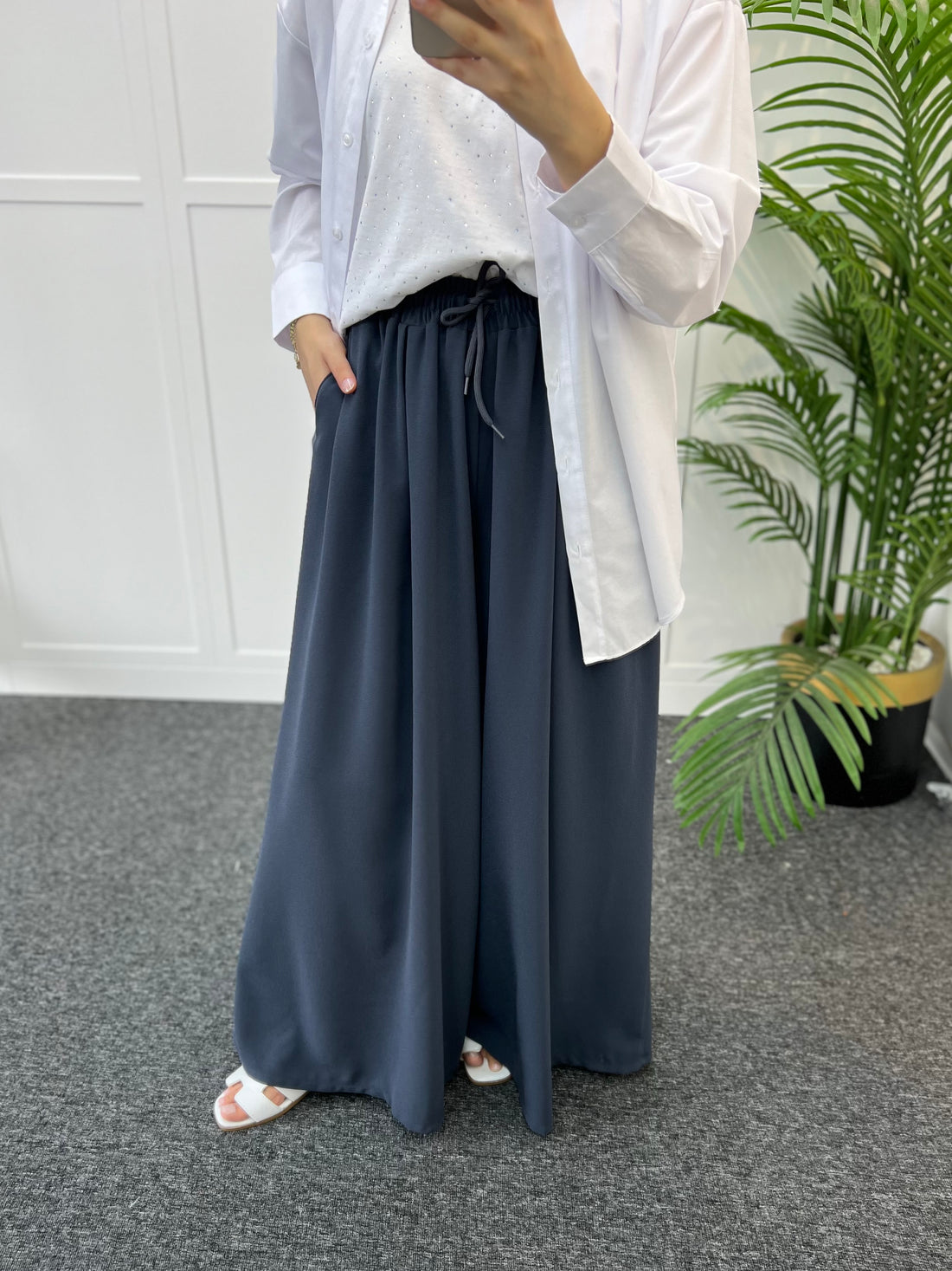 Diva Krep Pantolon-Etek