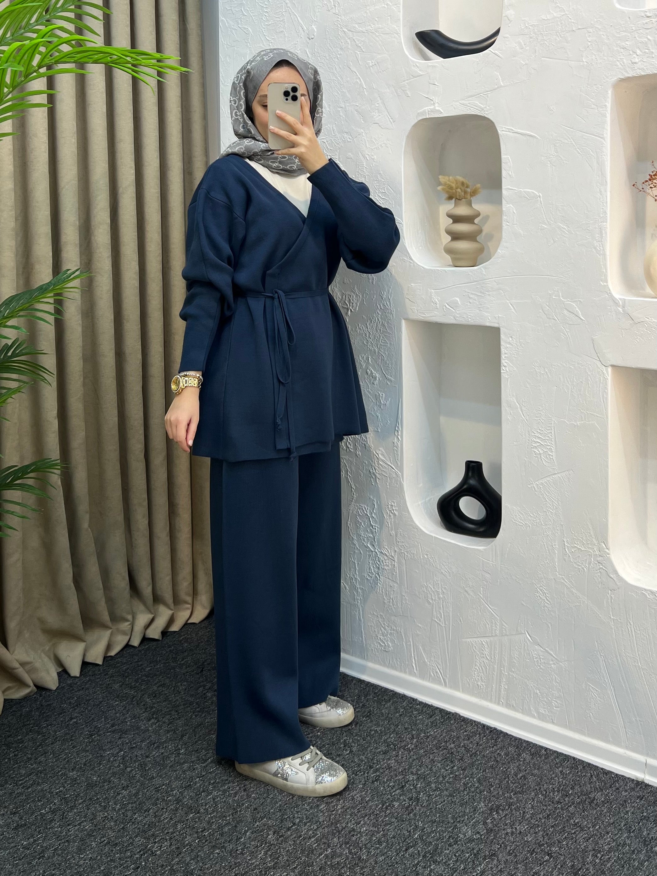 Kruvaze Triko Takım