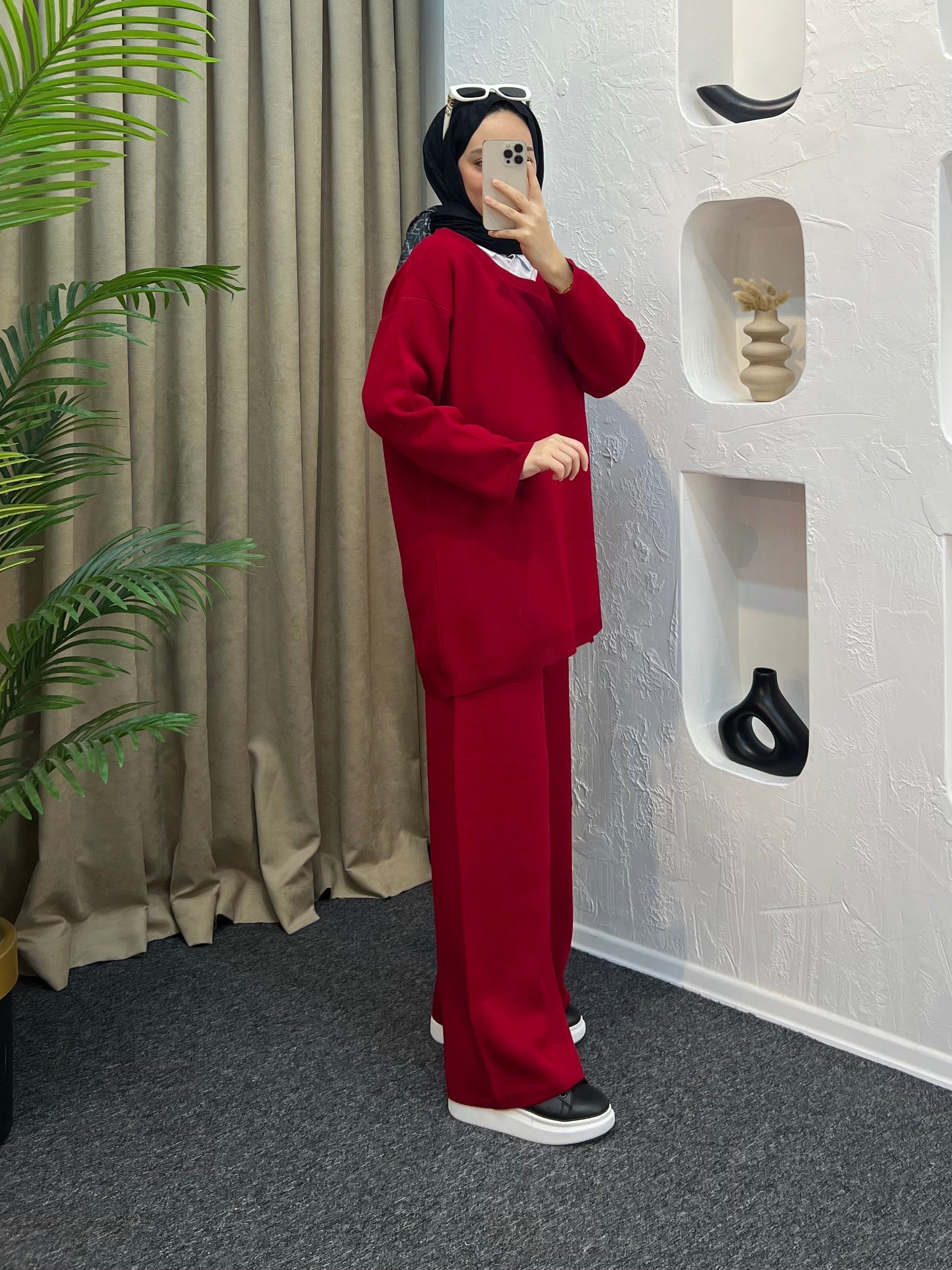 Alin V Yaka Triko Takım