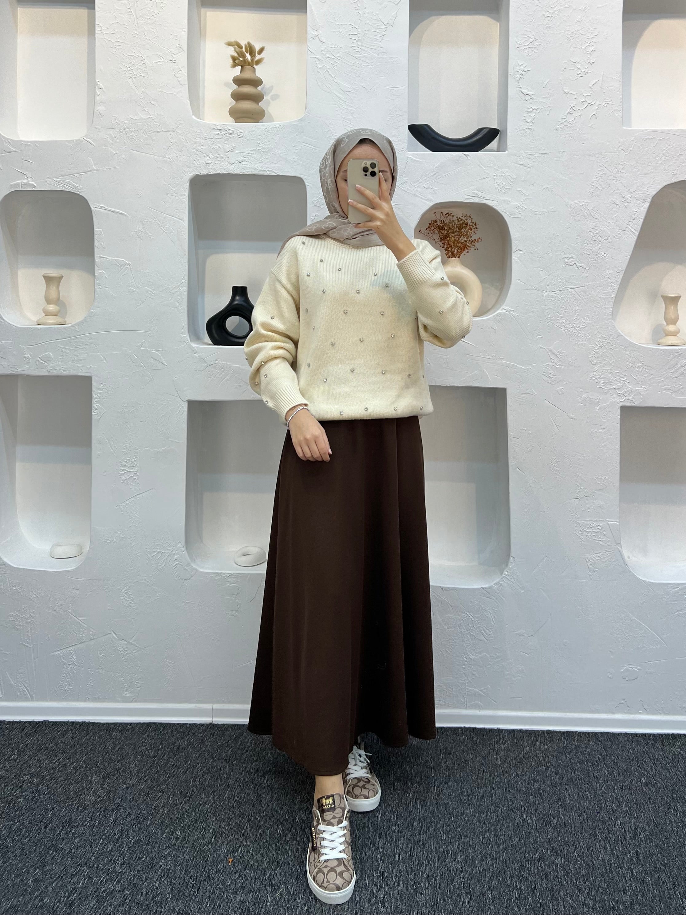 Diamond Taşlı Kazak