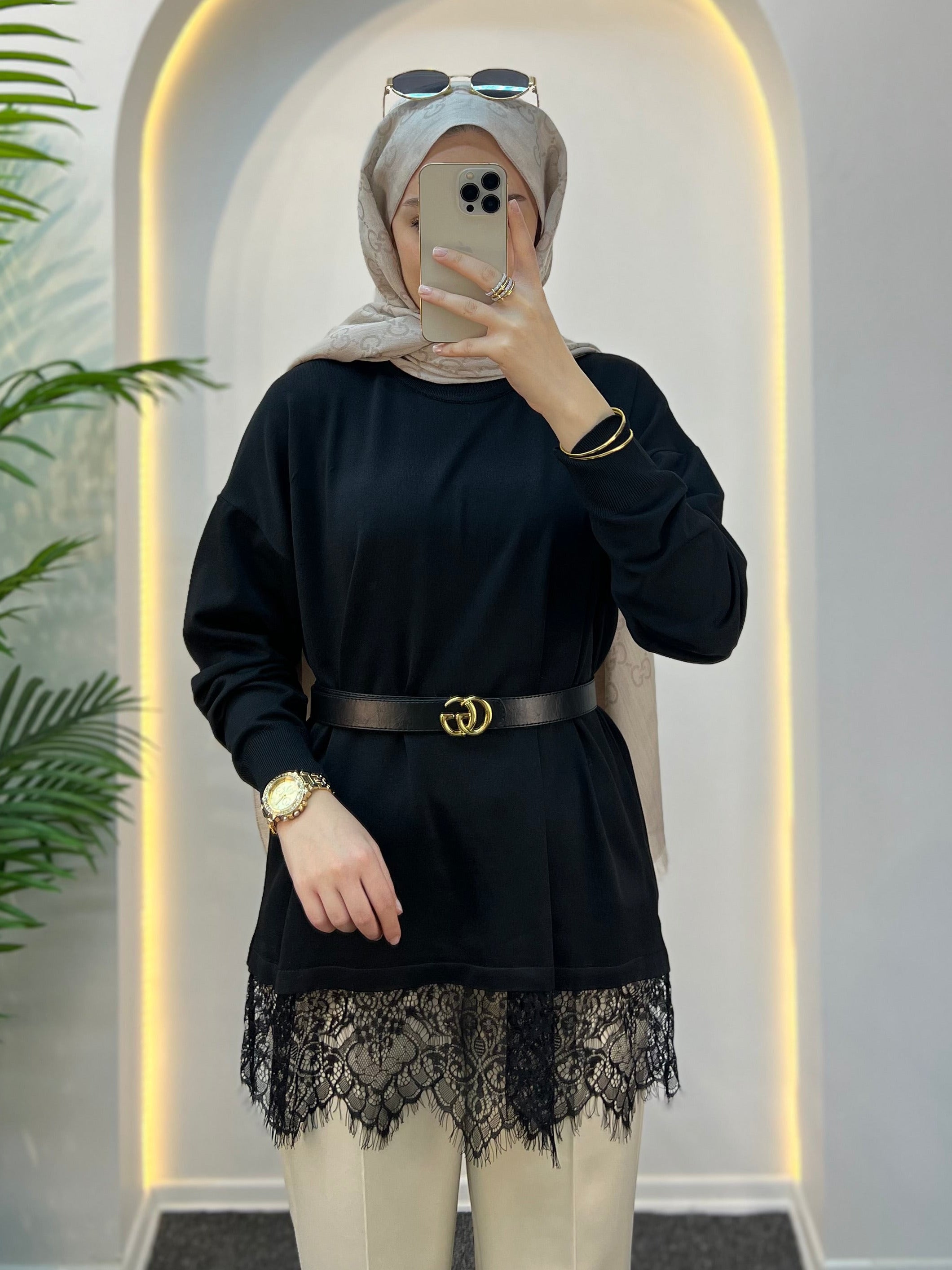 Liva Dantelli Merserize Triko