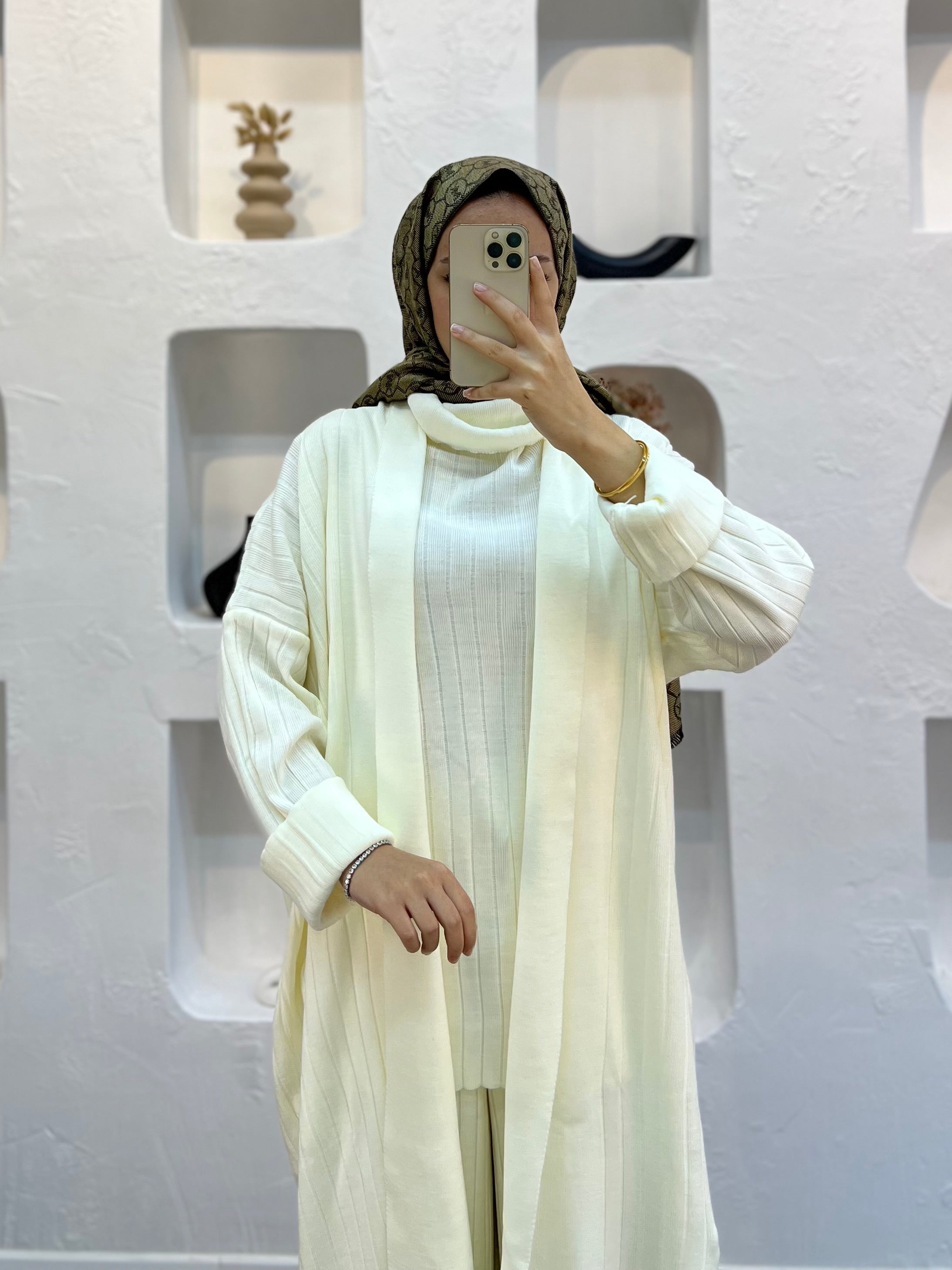 Amber Üçlü Triko Takım