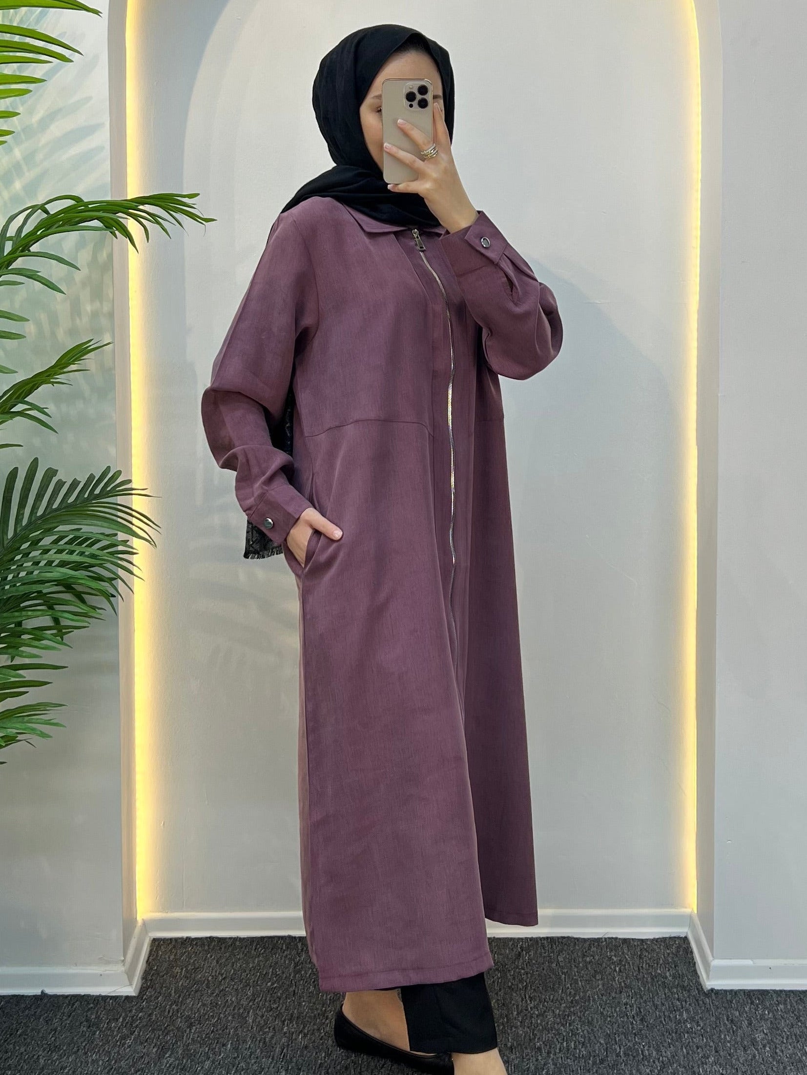 Vien Fermuarlı Tensel Kap