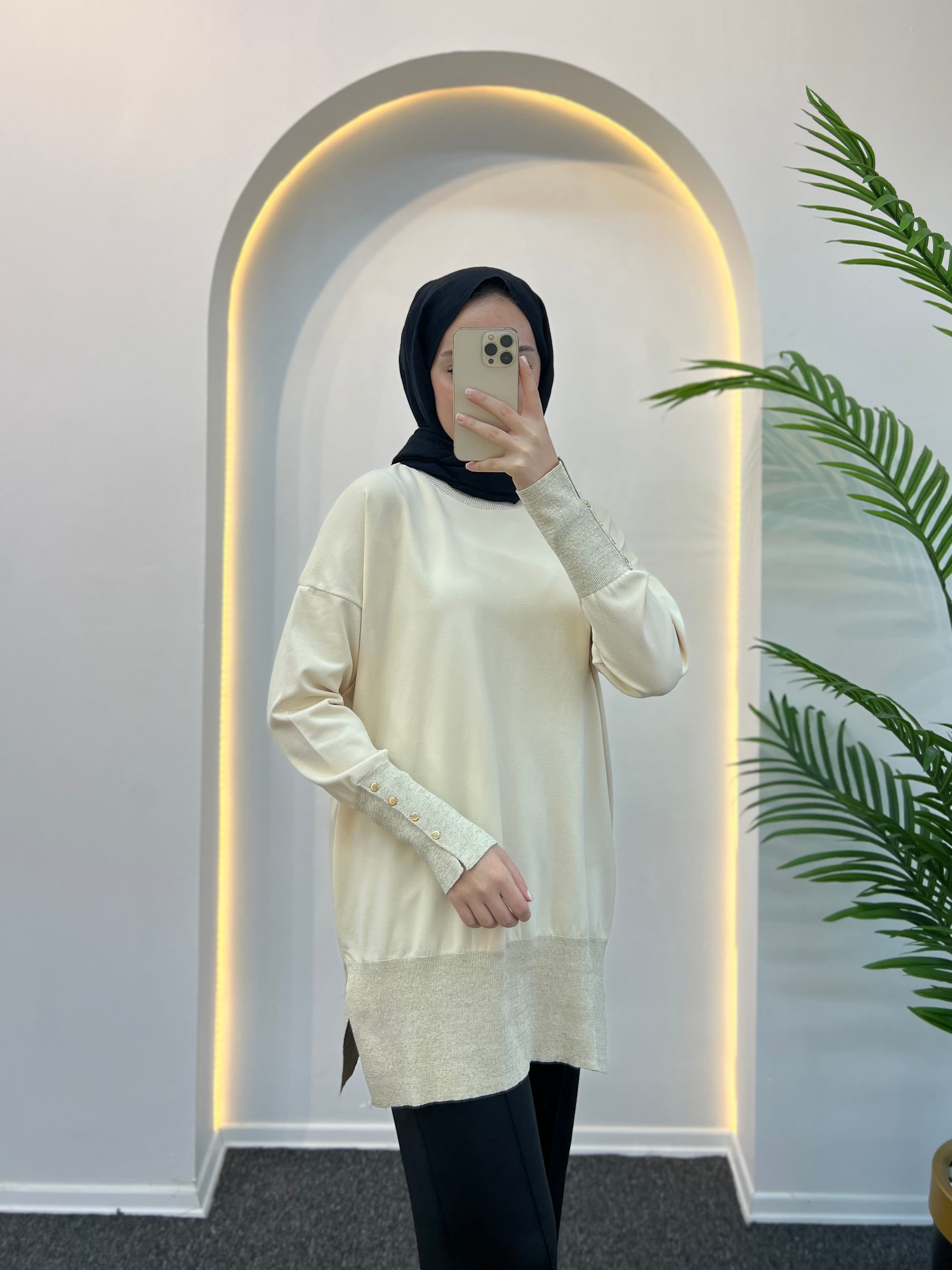 Eleni Simli Merserize Triko