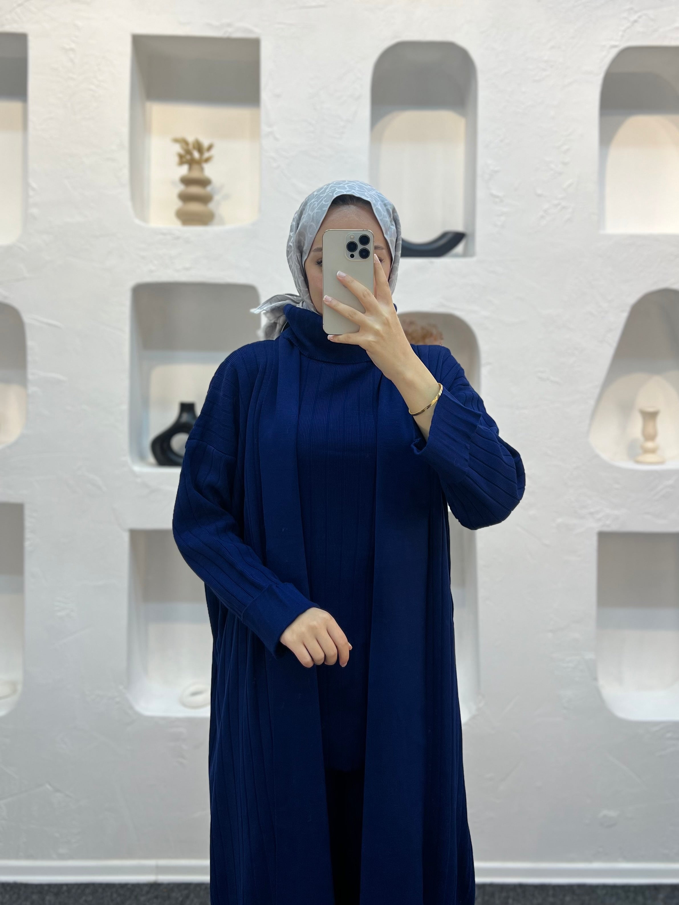 Amber Üçlü Triko Takım