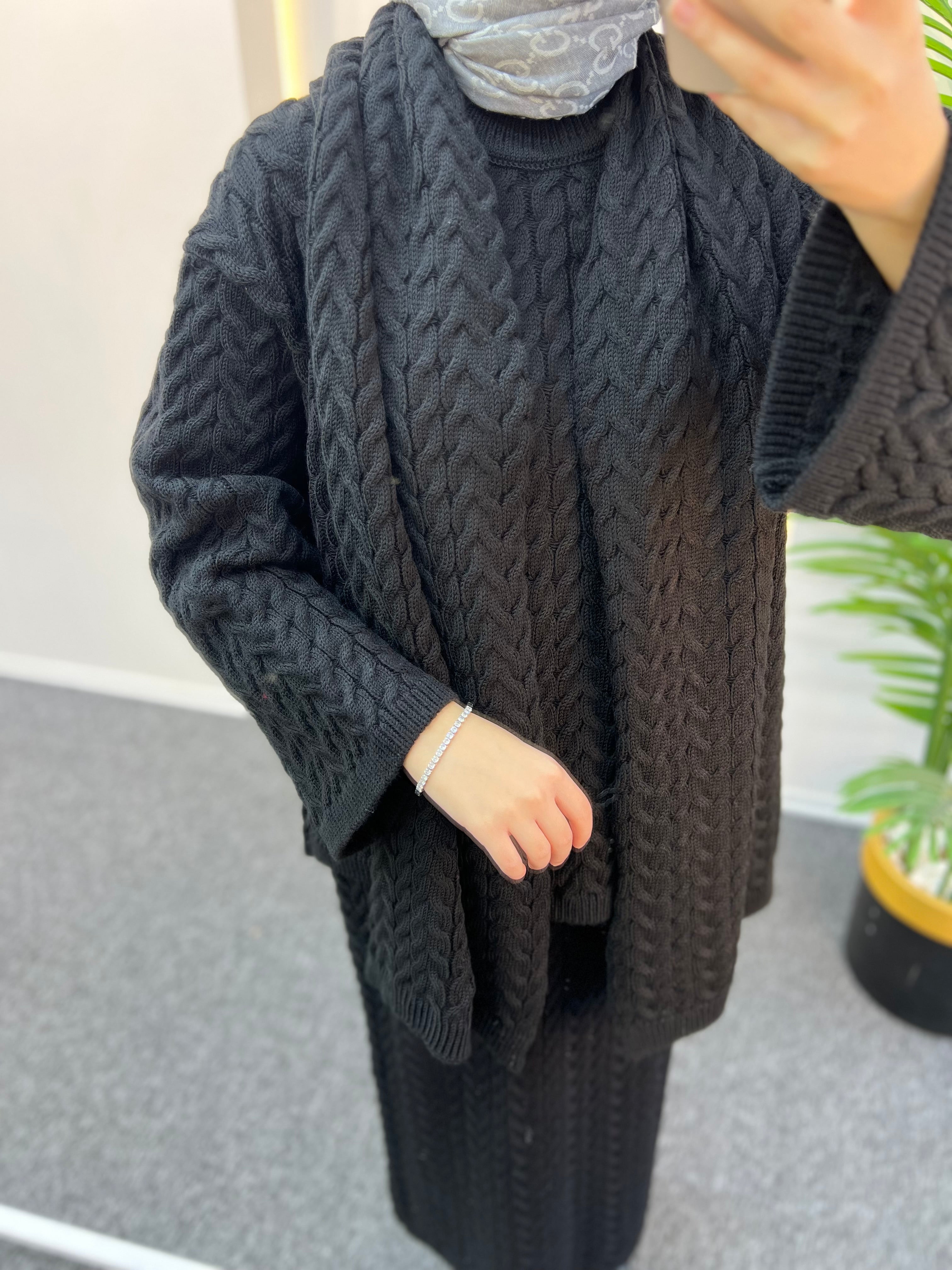 Freb Atkılı Örgü Takım