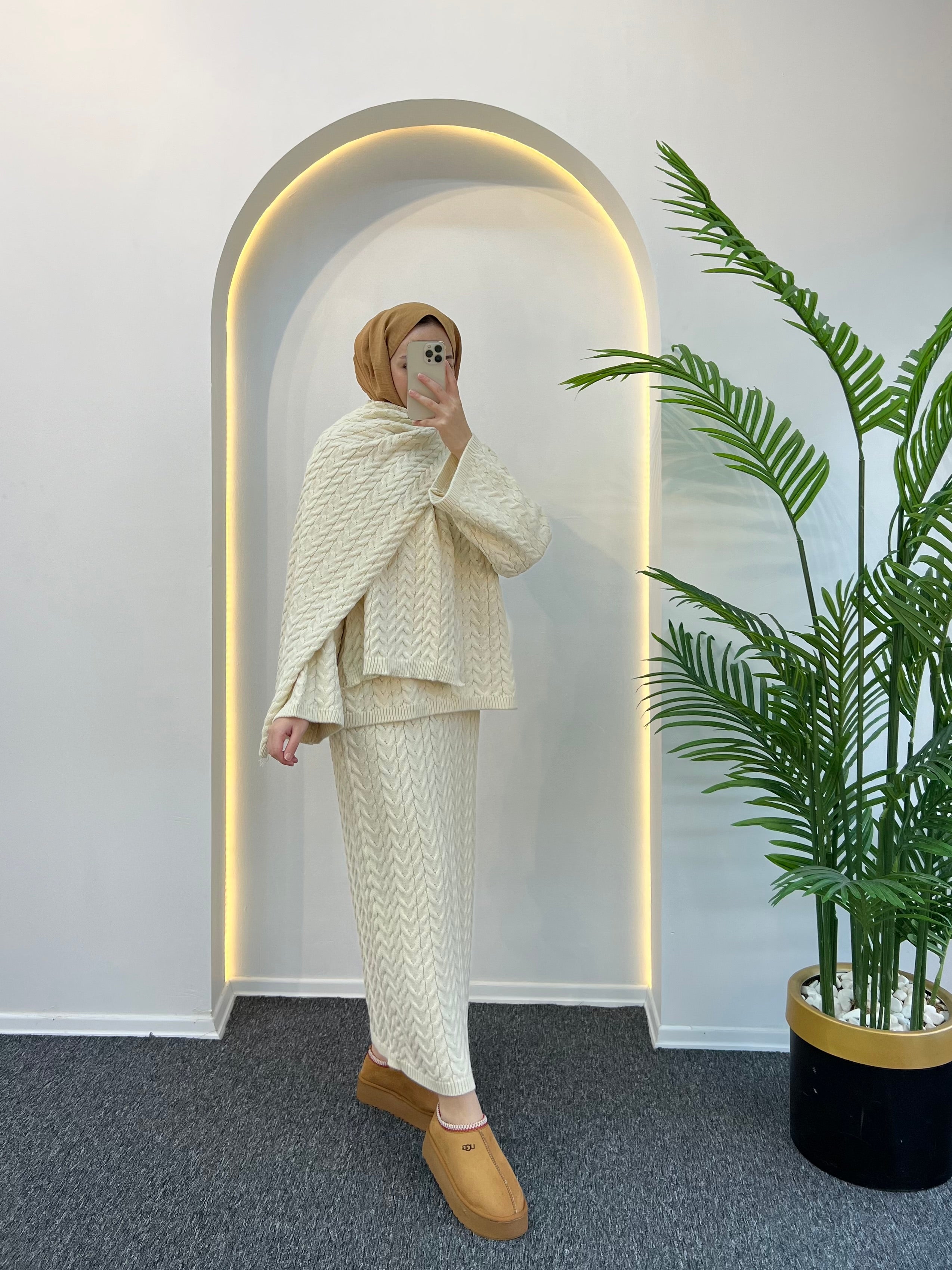 Freb Atkılı Örgü Takım