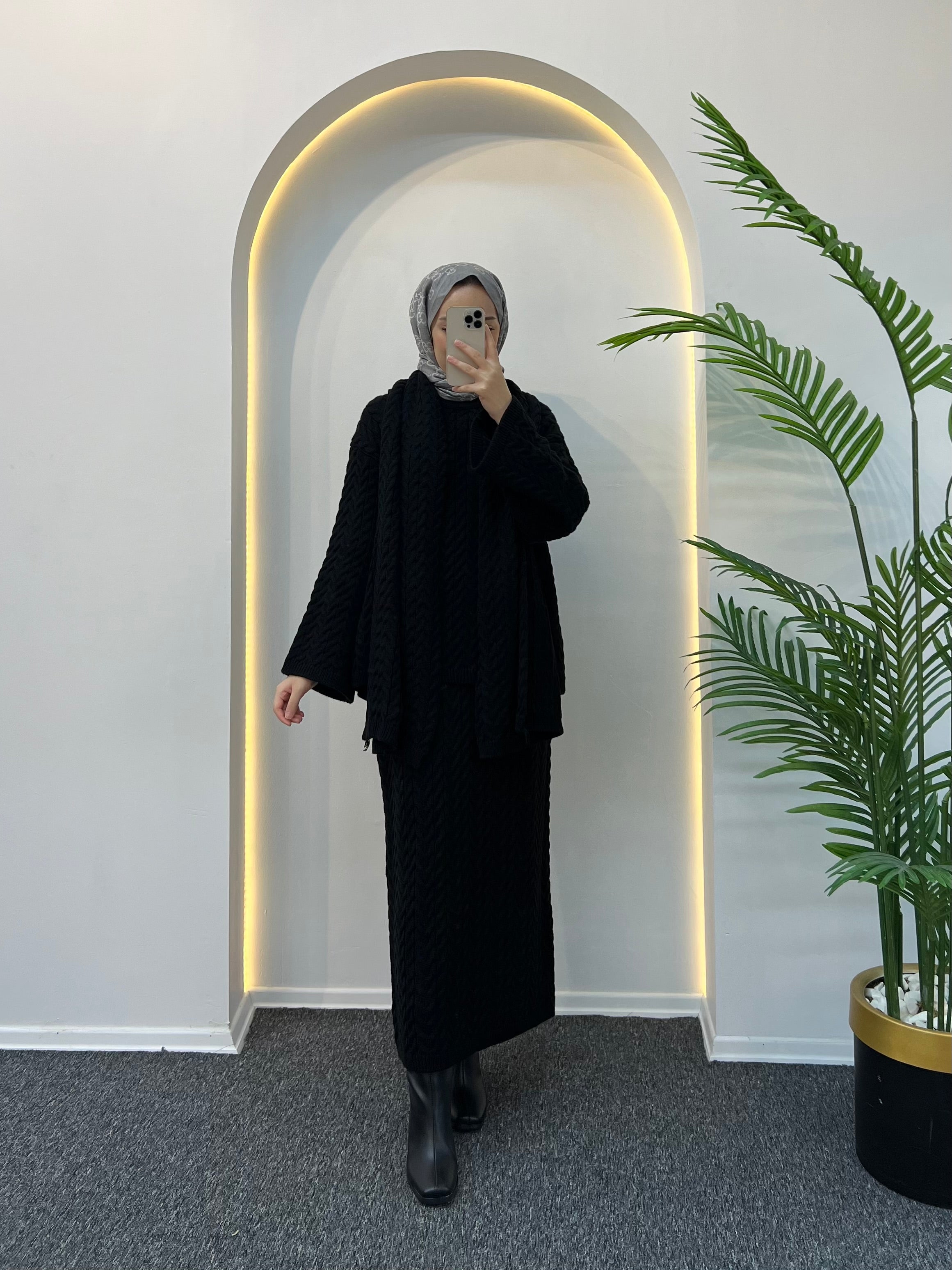 Freb Atkılı Örgü Takım