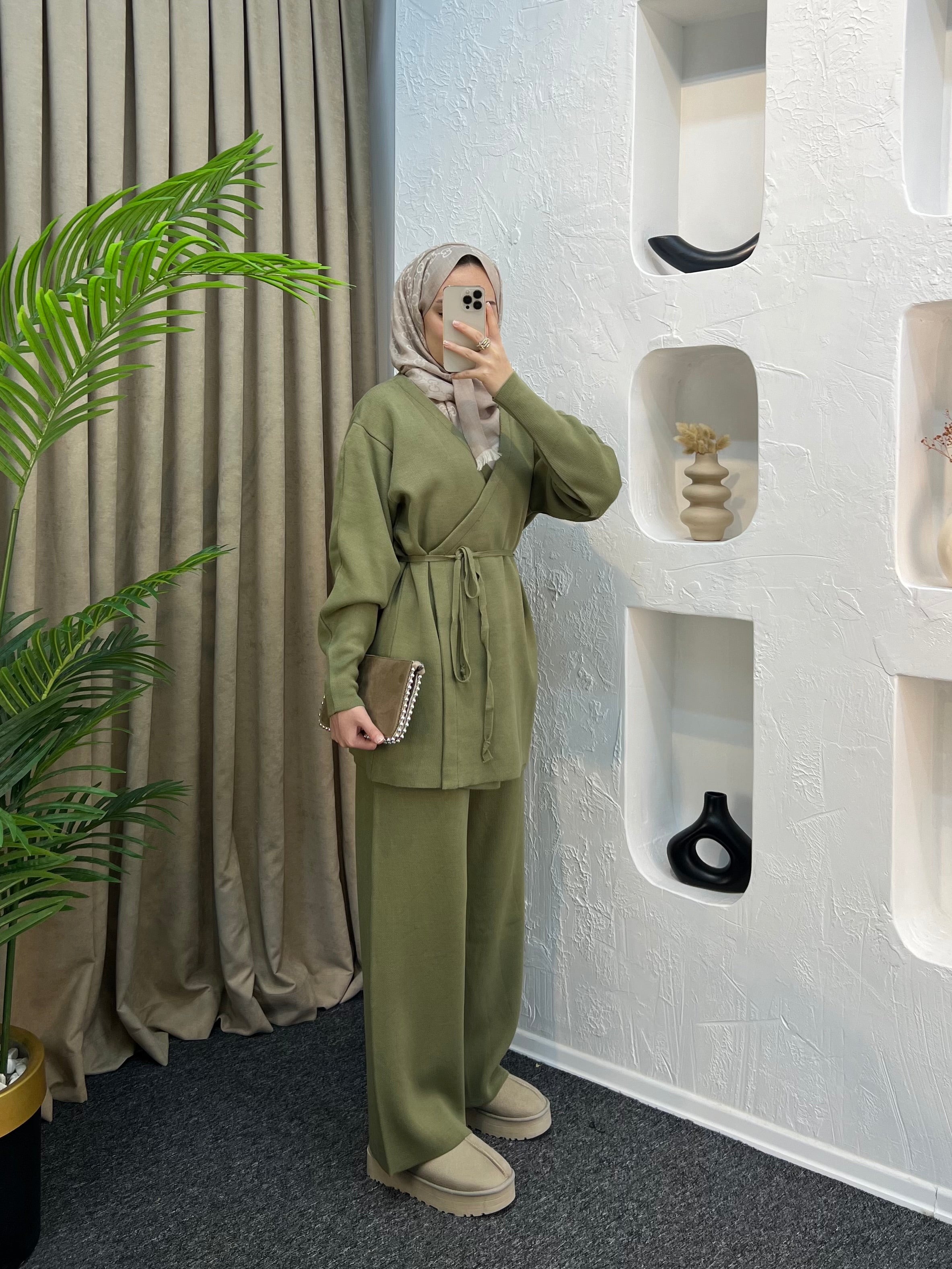 Kruvaze Triko Takım