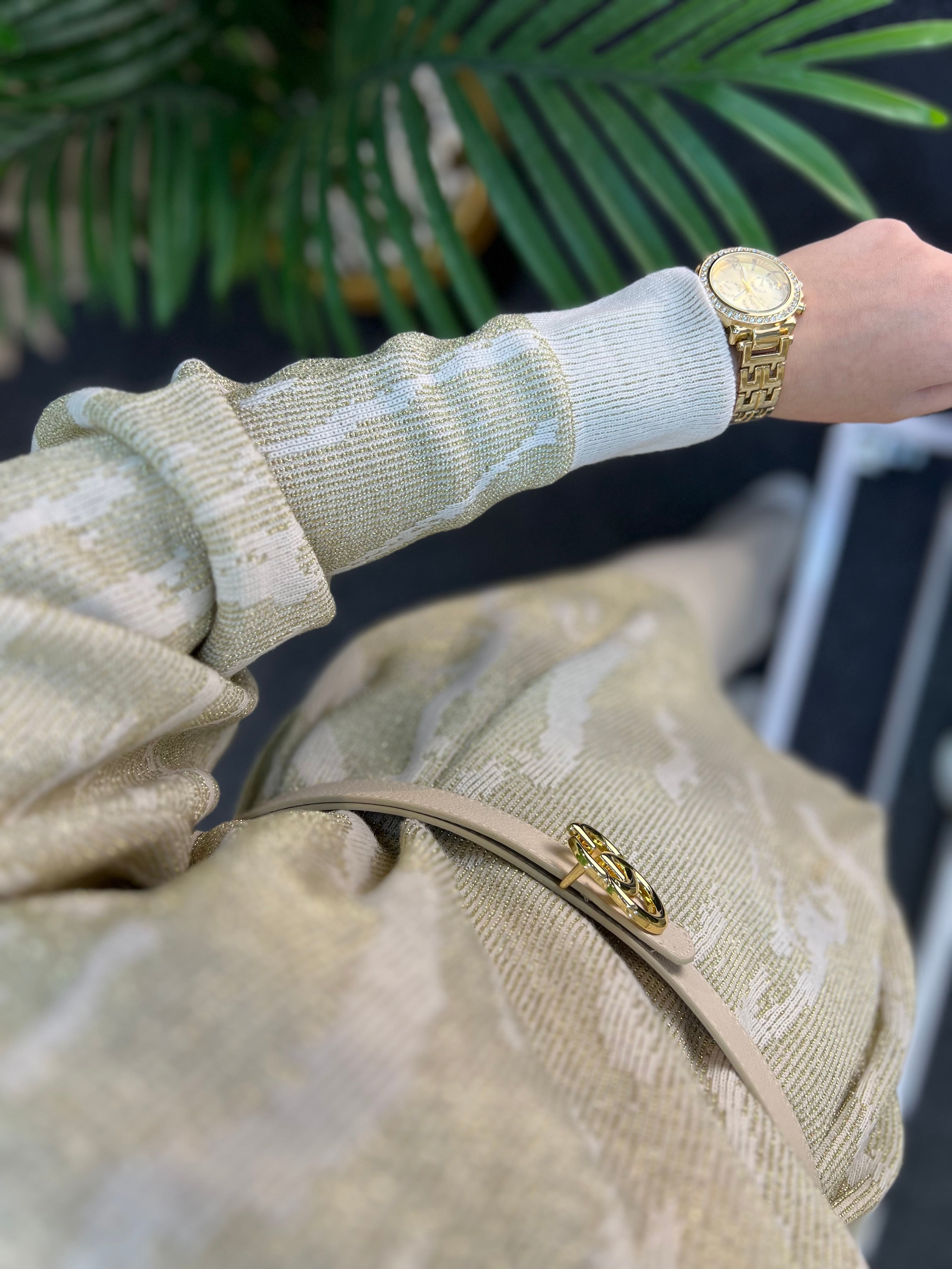 Simli Zebra Merserize Triko