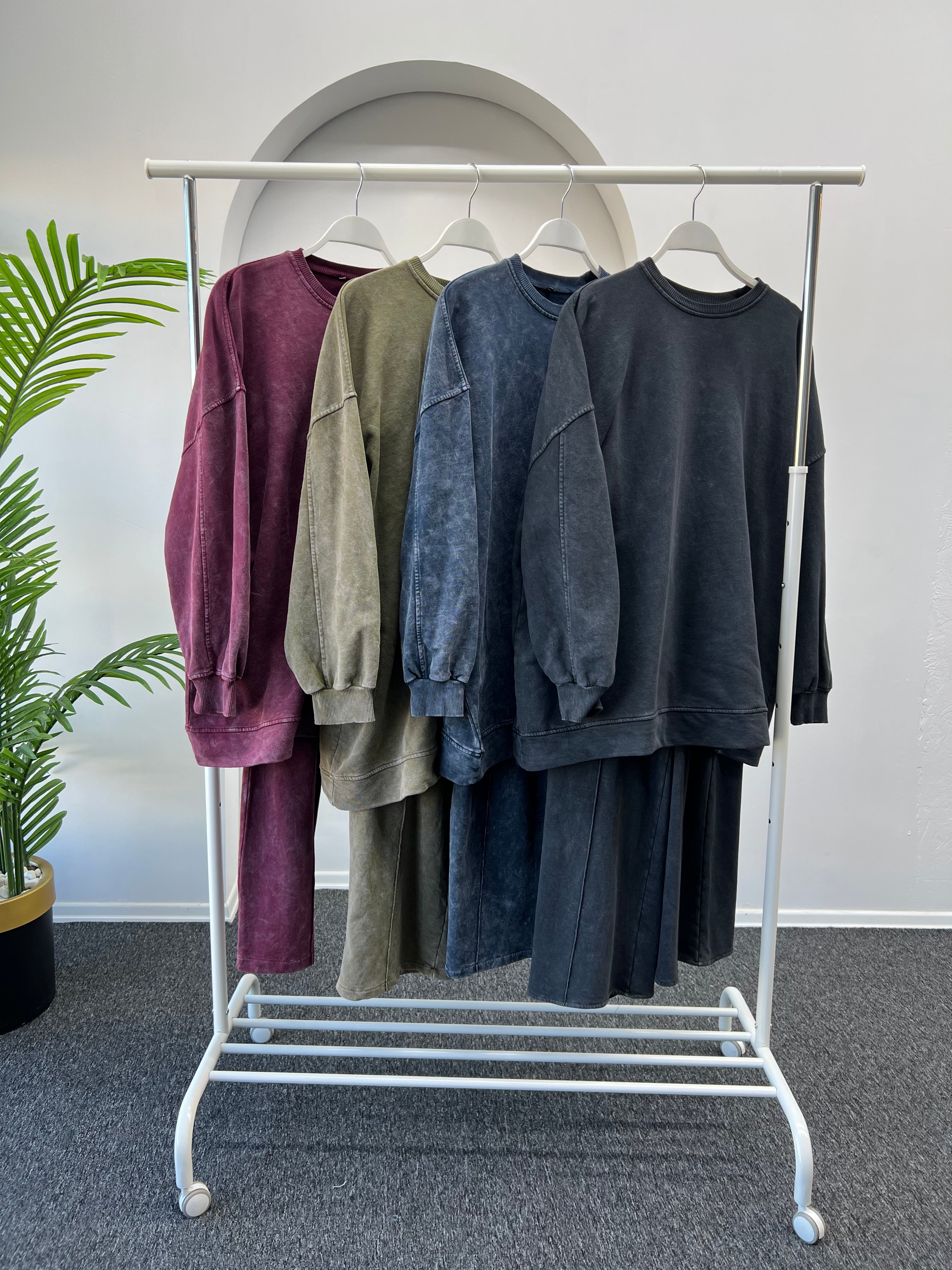 Lora Batik Desen Eşofman Takımı