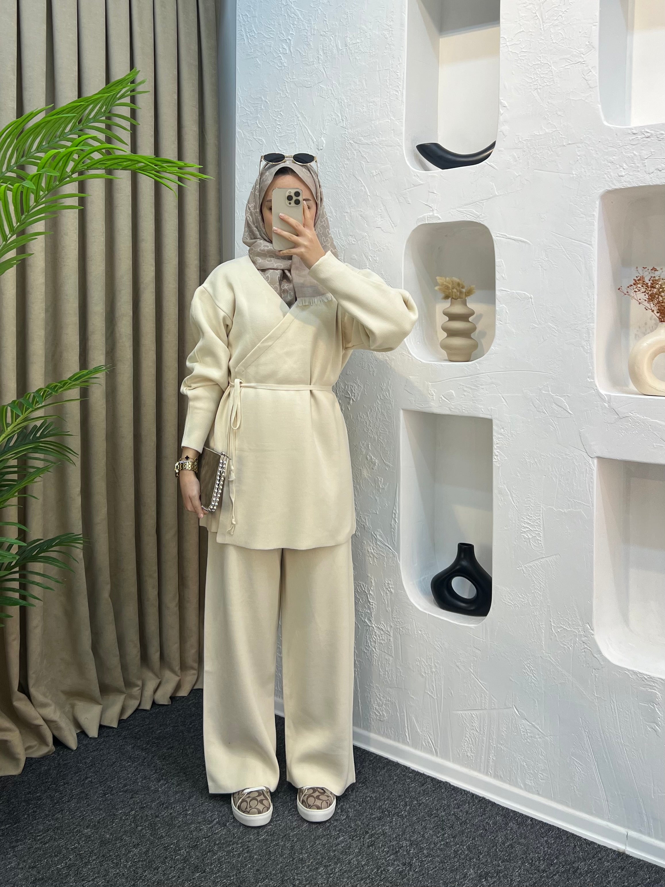 Kruvaze Triko Takım