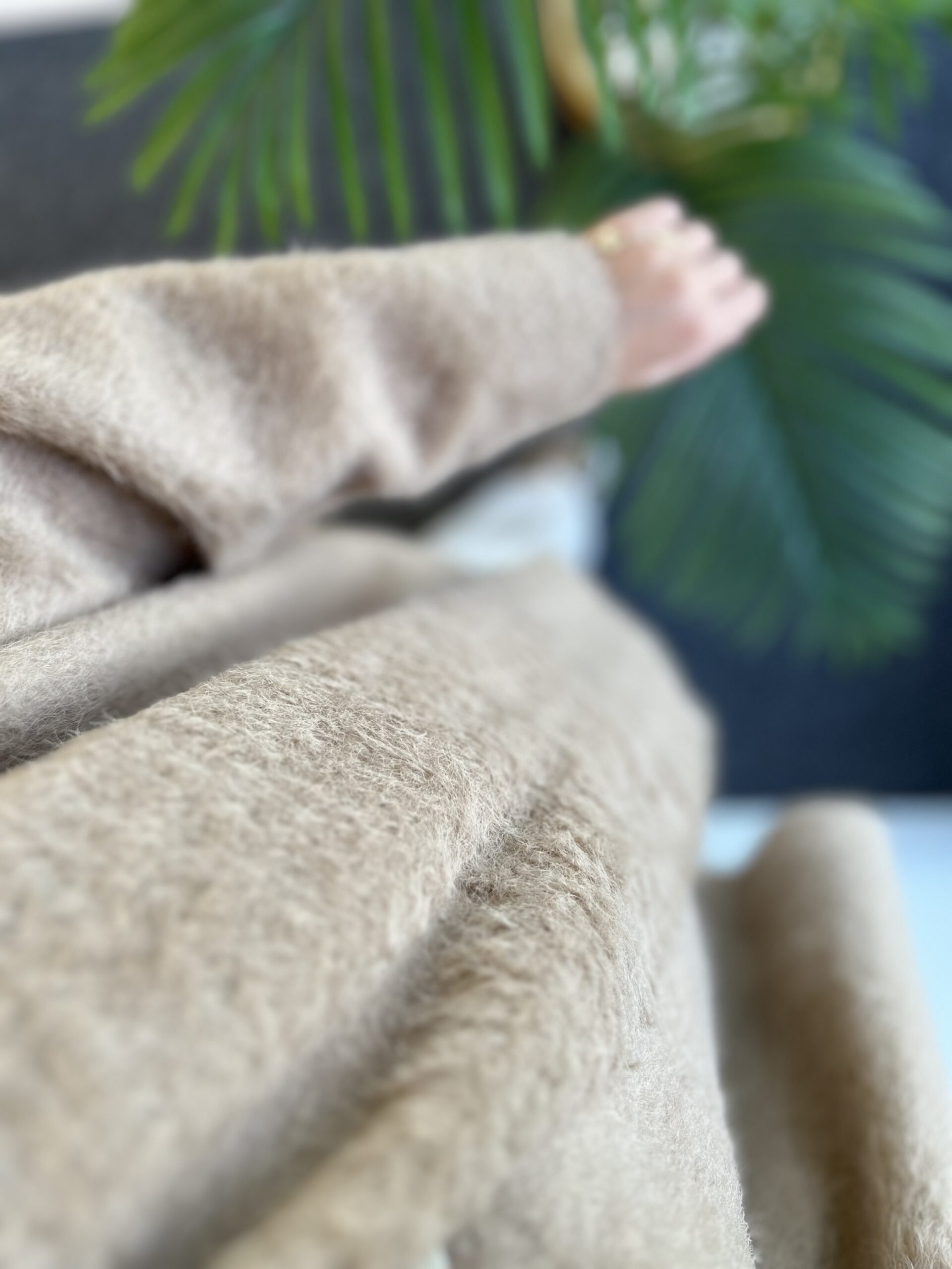 Ester Tüylü Atkılı Kap