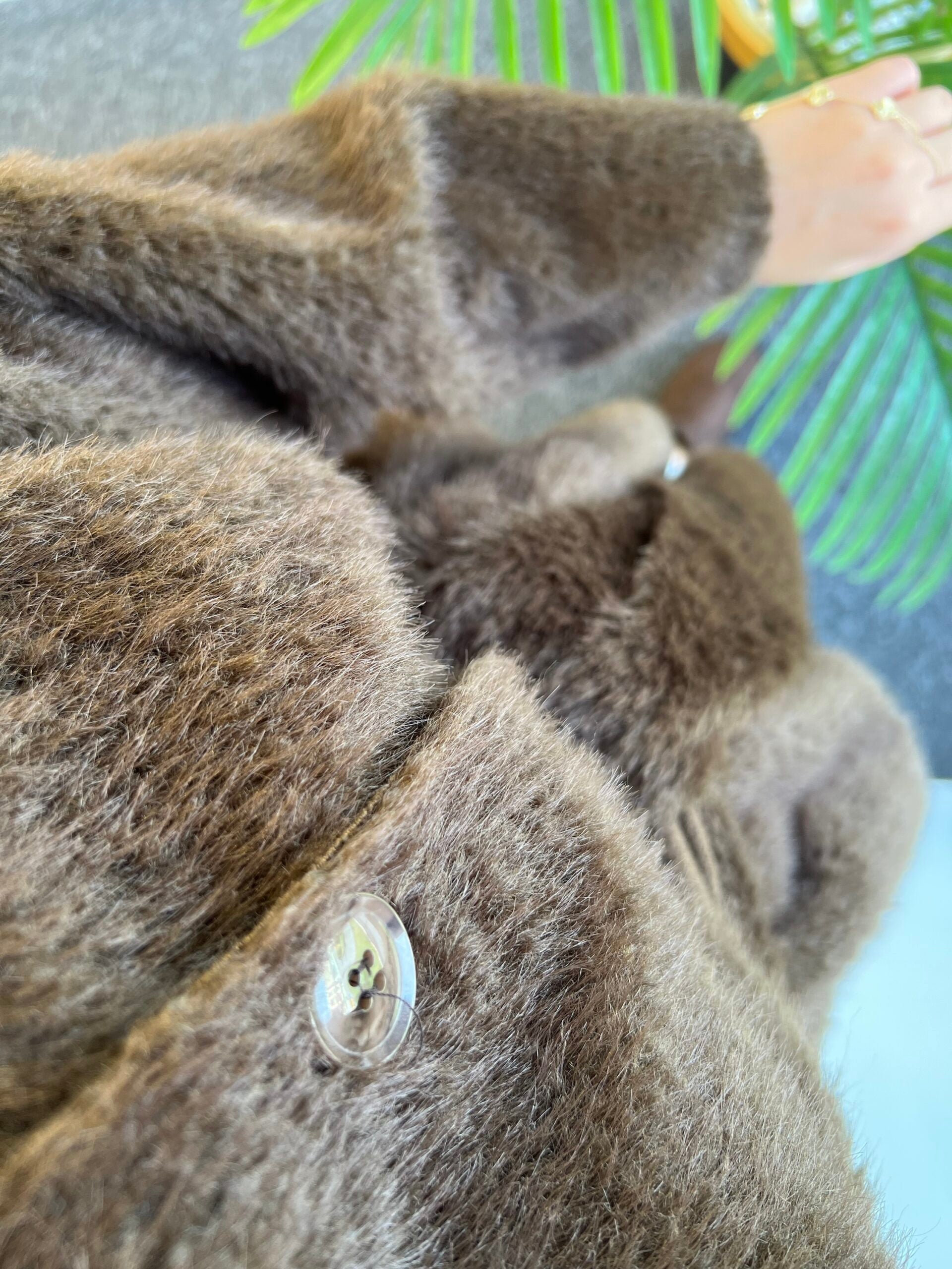 Ester Tüylü Atkılı Kap