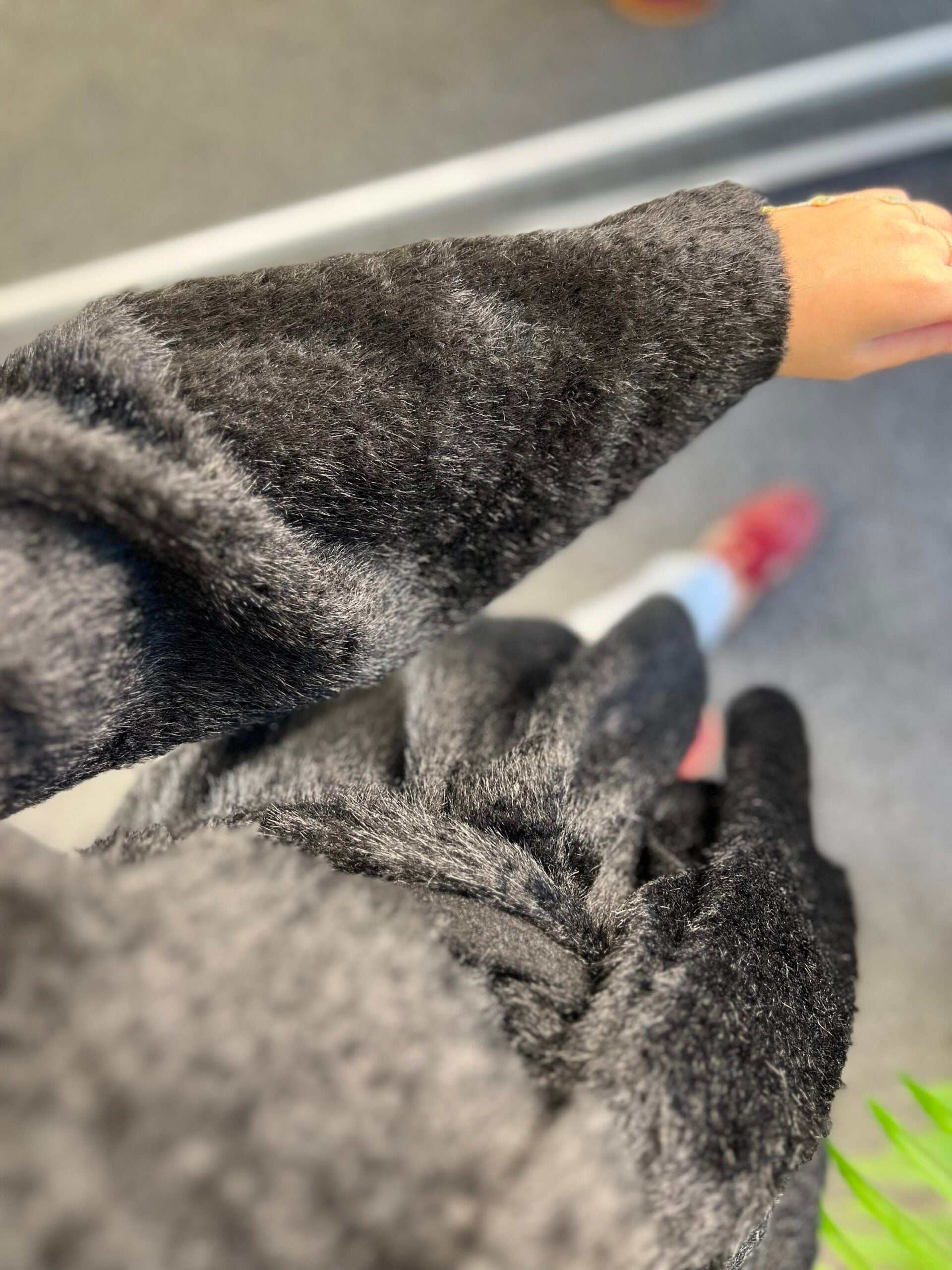 Ester Tüylü Atkılı Kap