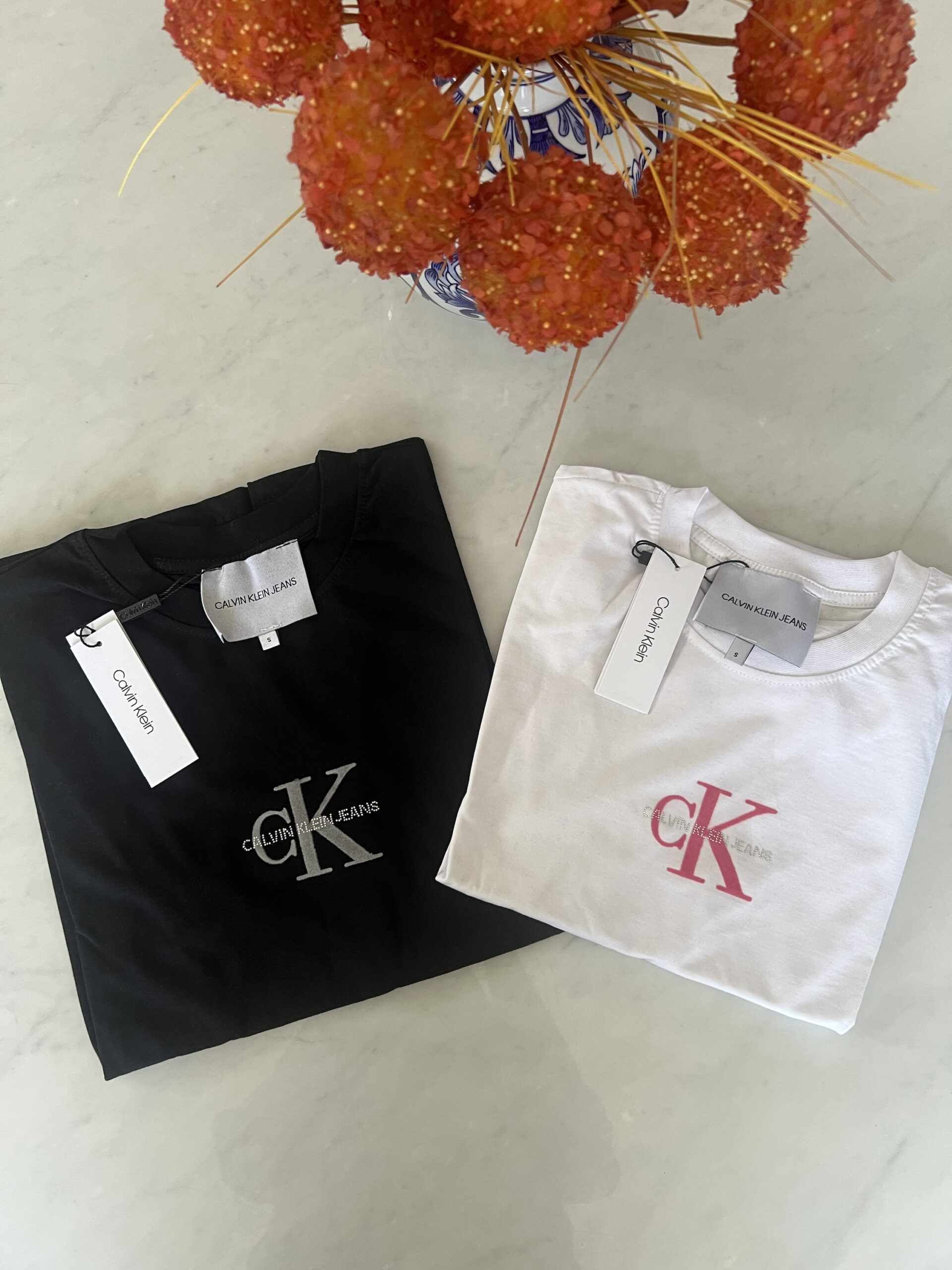 Ck Taşlı Tshirt