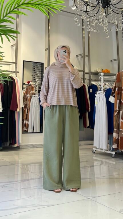 Keten Bol Pantolon