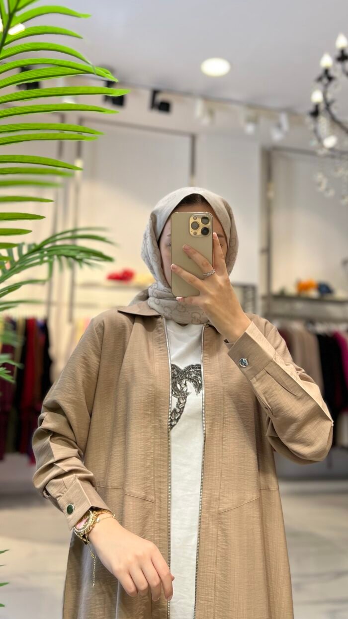 Taşlı Palmiye Tshirt - Görsel 2